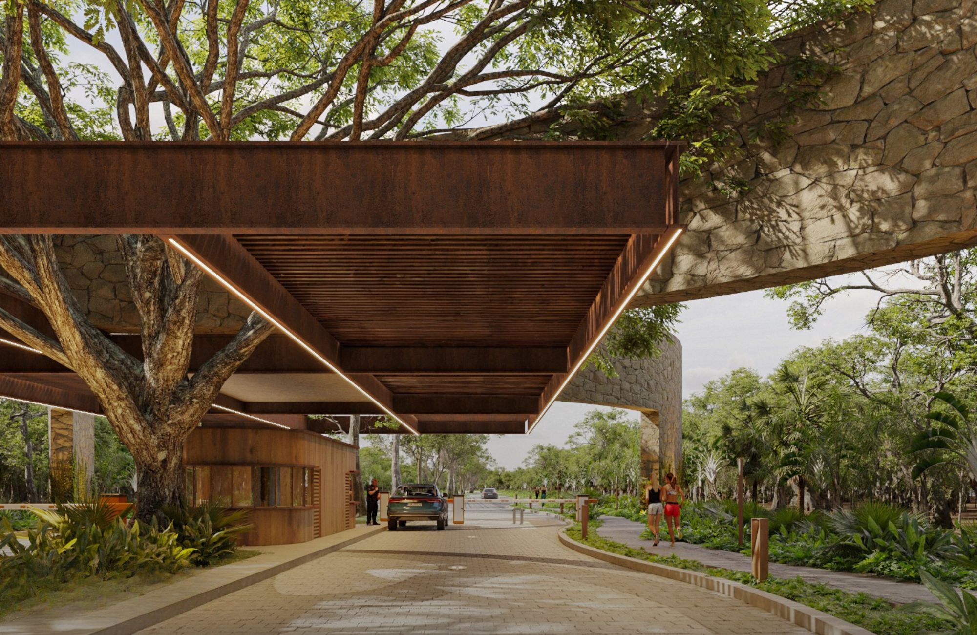 Lot in a gated community for sale, single-family, Mayakoba, Playa del Carmen