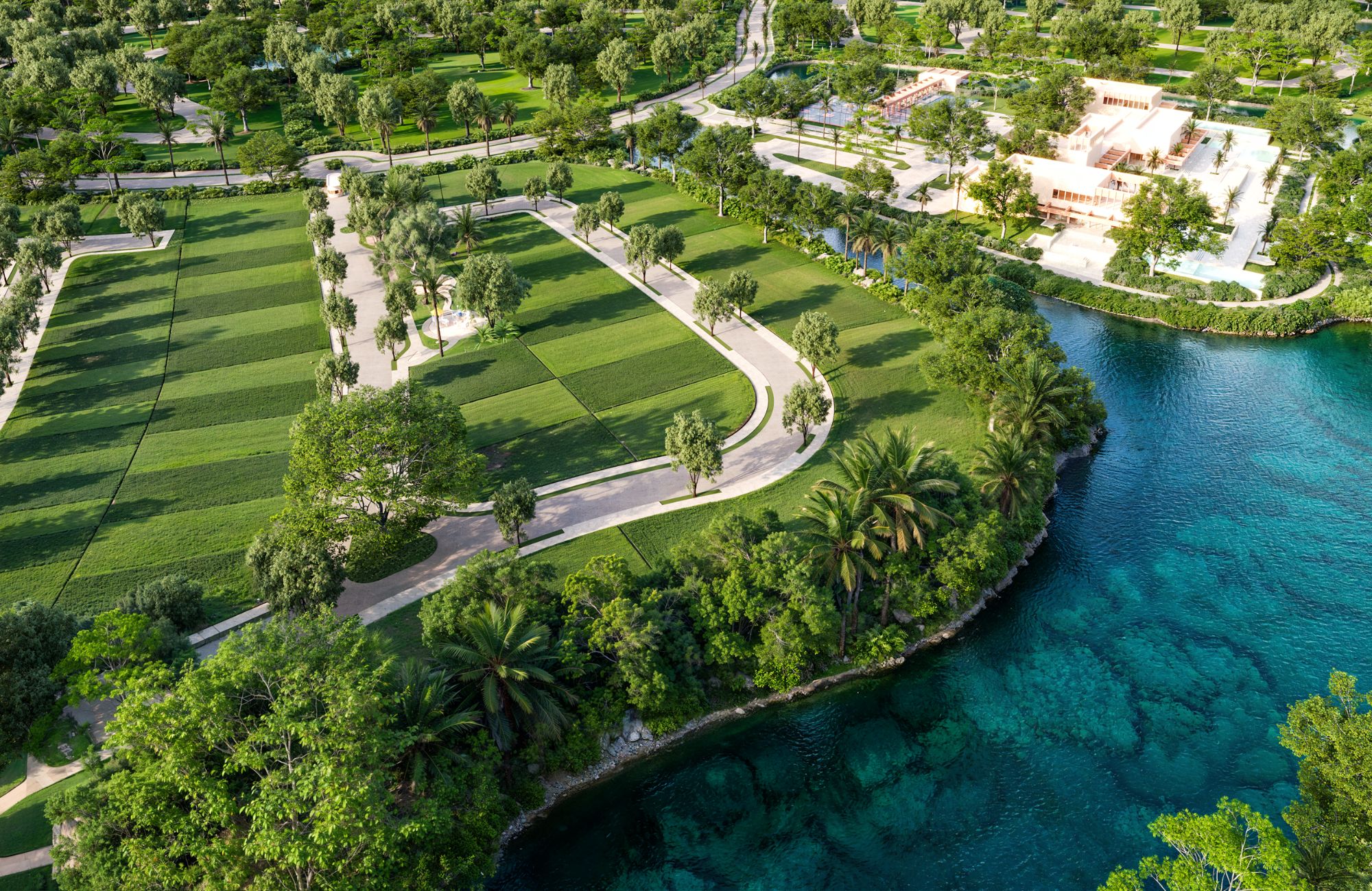 Lot in a gated community for sale, single-family, Mayakoba, Playa del Carmen