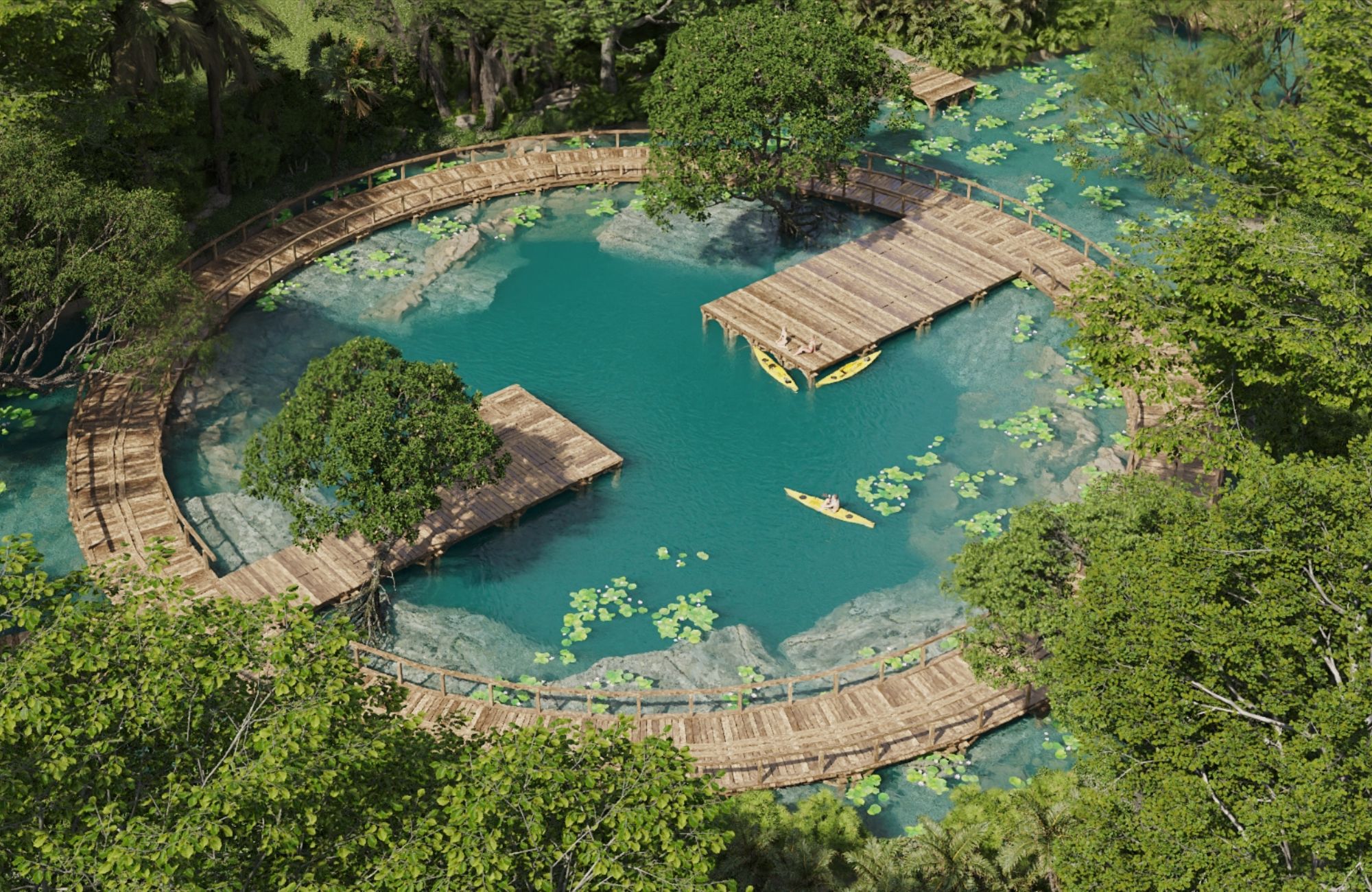 Lot in a gated community for sale, single-family, Mayakoba, Playa del Carmen