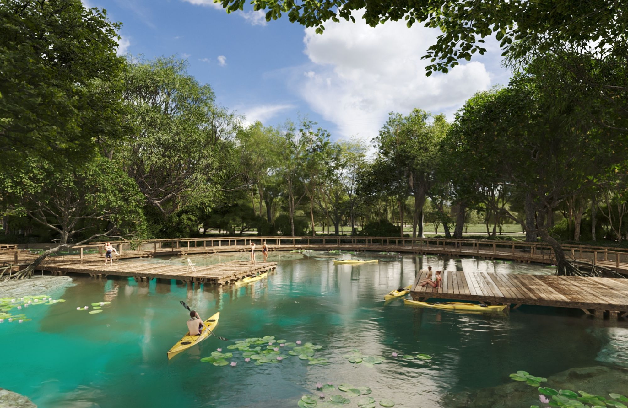 Lot in a gated community for sale, single-family, Mayakoba, Playa del Carmen