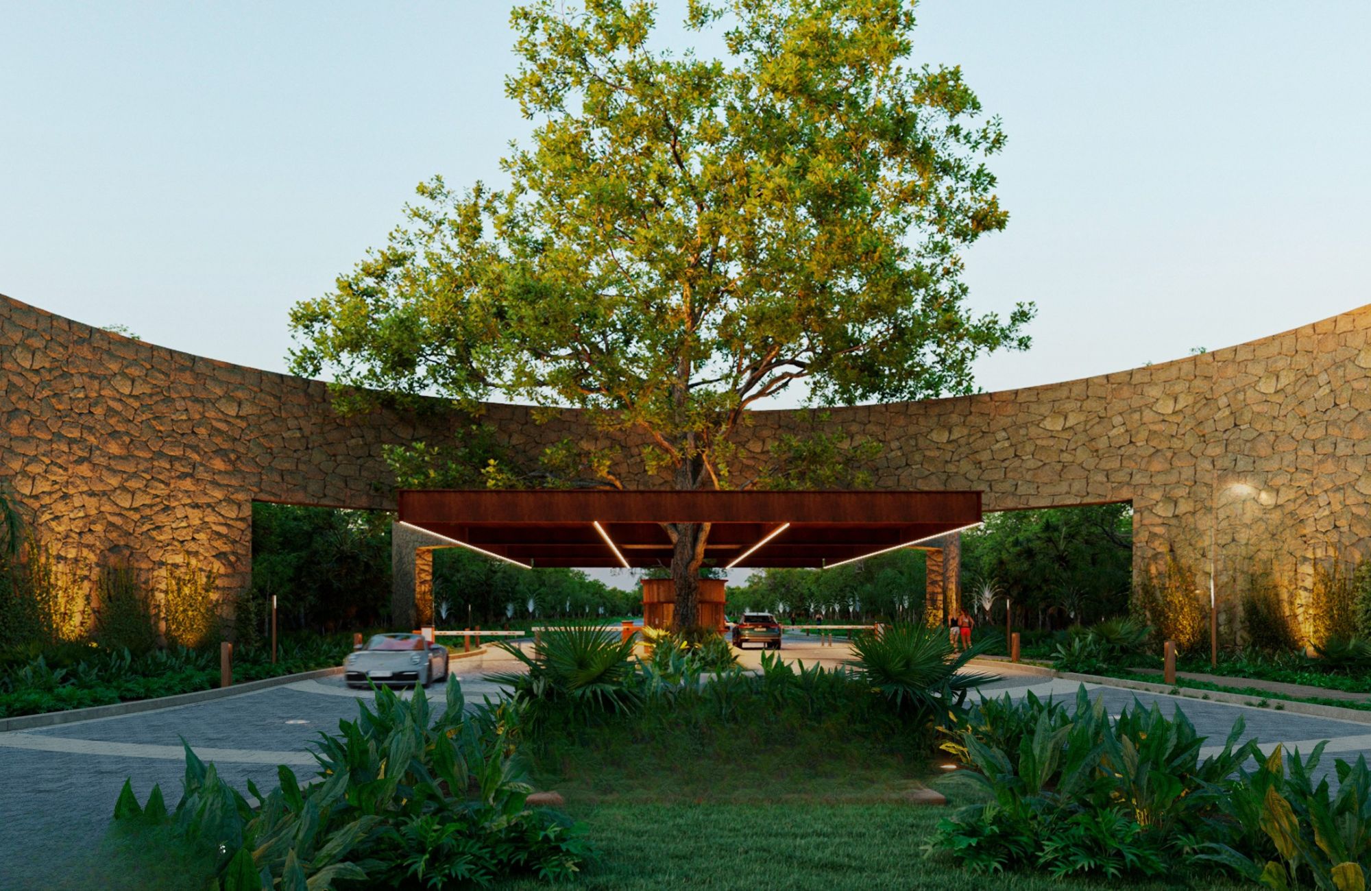 Lot in a gated community for sale, single-family, Mayakoba, Playa del Carmen