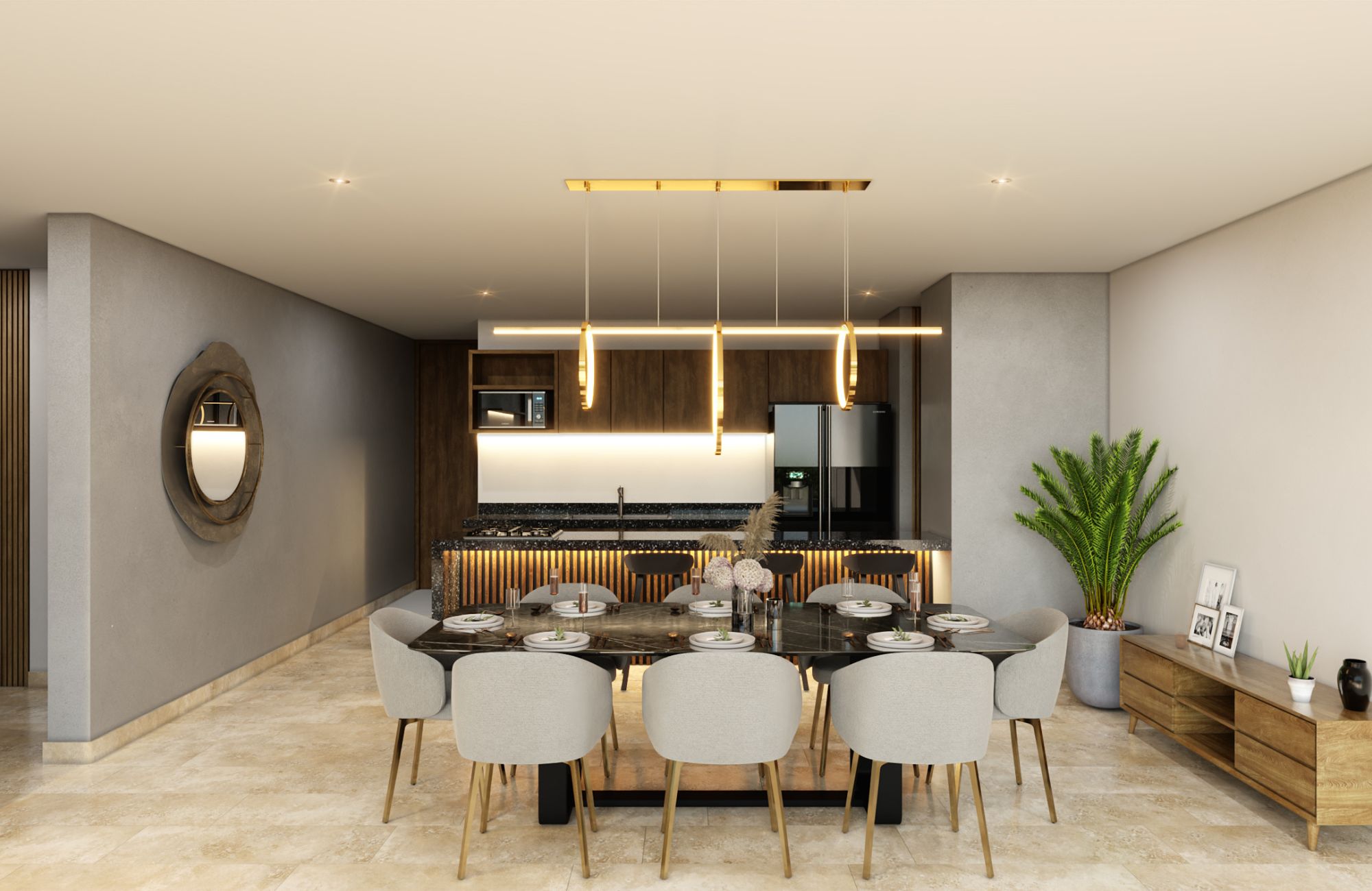 Loft amueblado con alberca privada en peque&ntilde;a comunidad cerrada, Centro M&eacute;rida