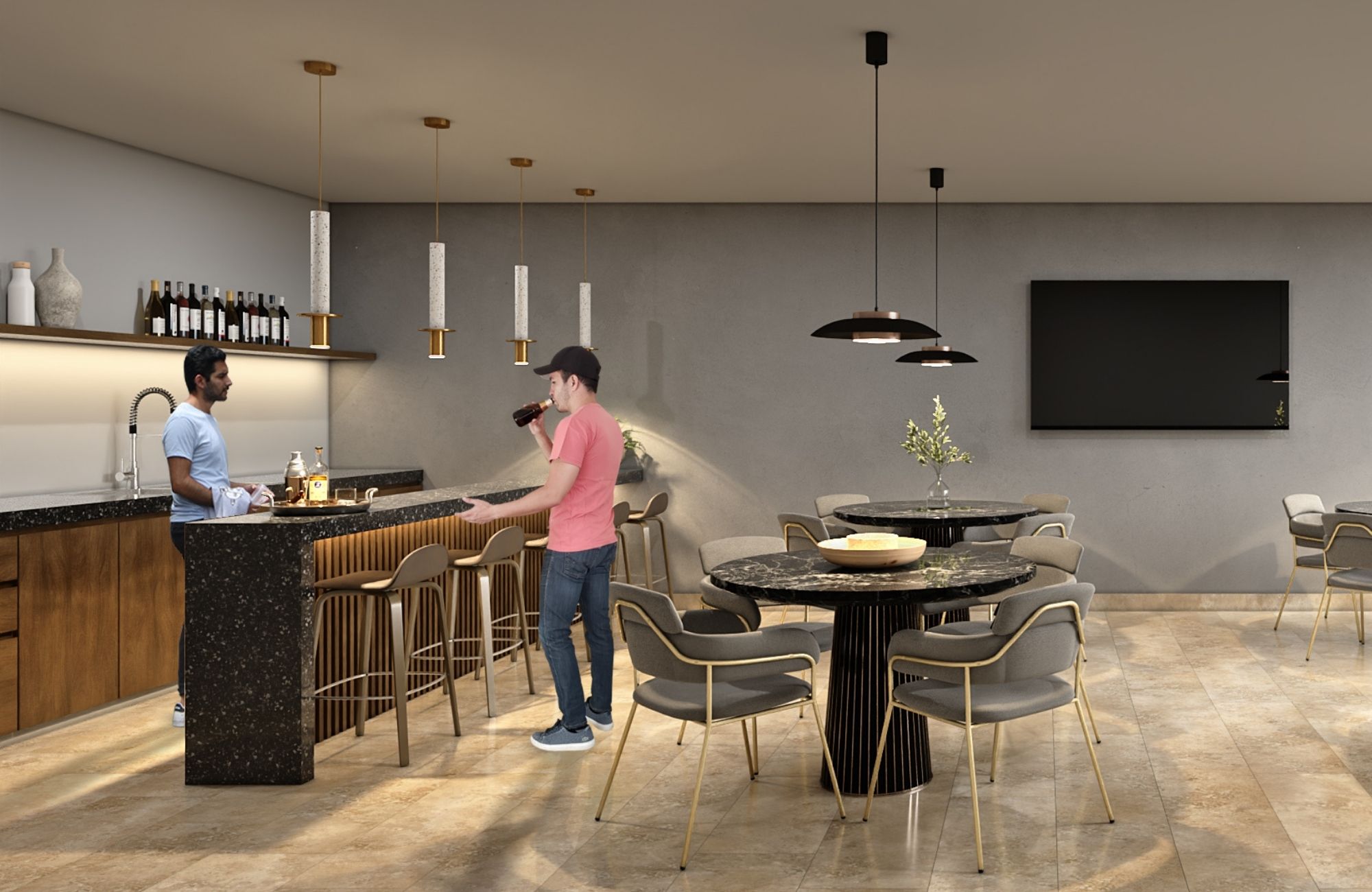 Loft amueblado con alberca privada en peque&ntilde;a comunidad cerrada, Centro M&eacute;rida