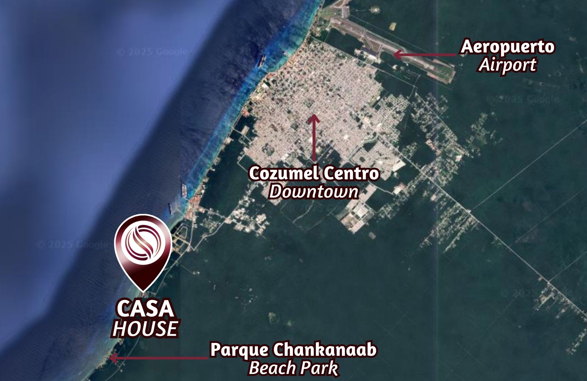 Residencia de 10 recamaras, con obras de Diego Rivera, Botero, Nierman estilo cl&aacute;sico, en venta Malecon, Cozumel. Precio Reducido!