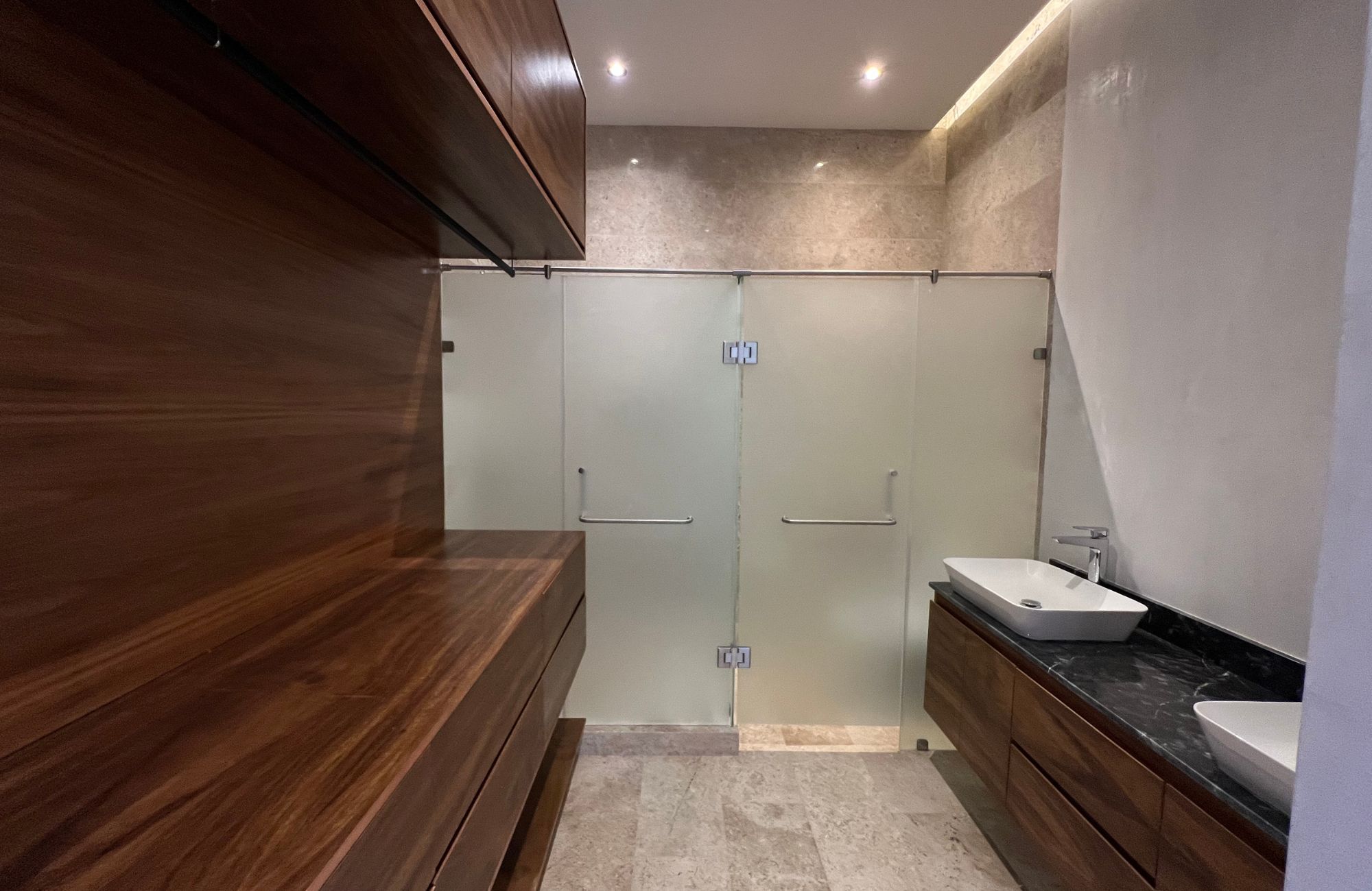 Casa con doble altura y rooftop, alberca comun, El Encuentro, Playa del Carmen