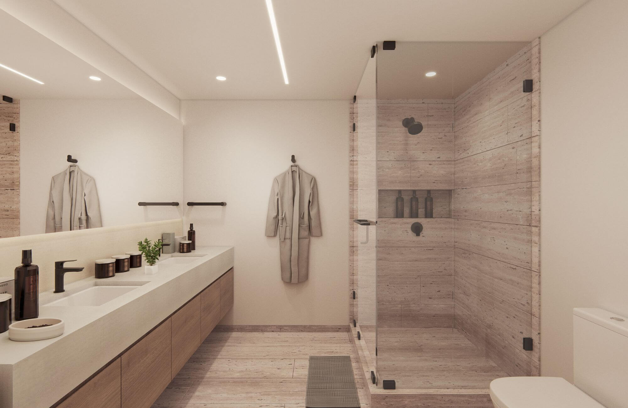 Apartment with pool, terrace, and golf simulator for sale, Puerto Cancun, Cancun.