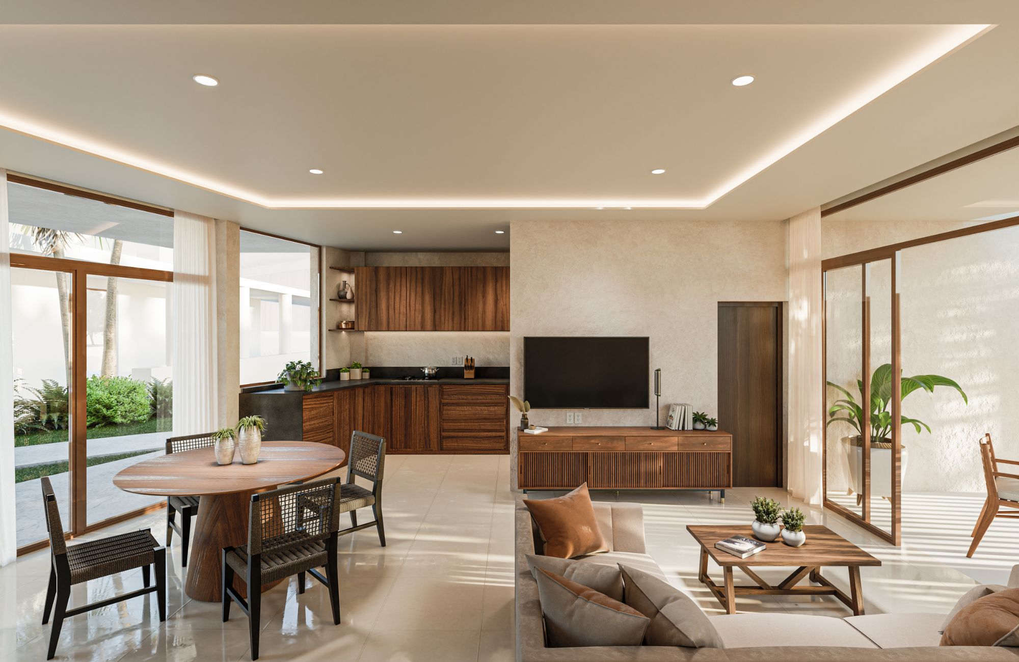 Condominium with private pool for sale, South Hotel Zone, Cozumel