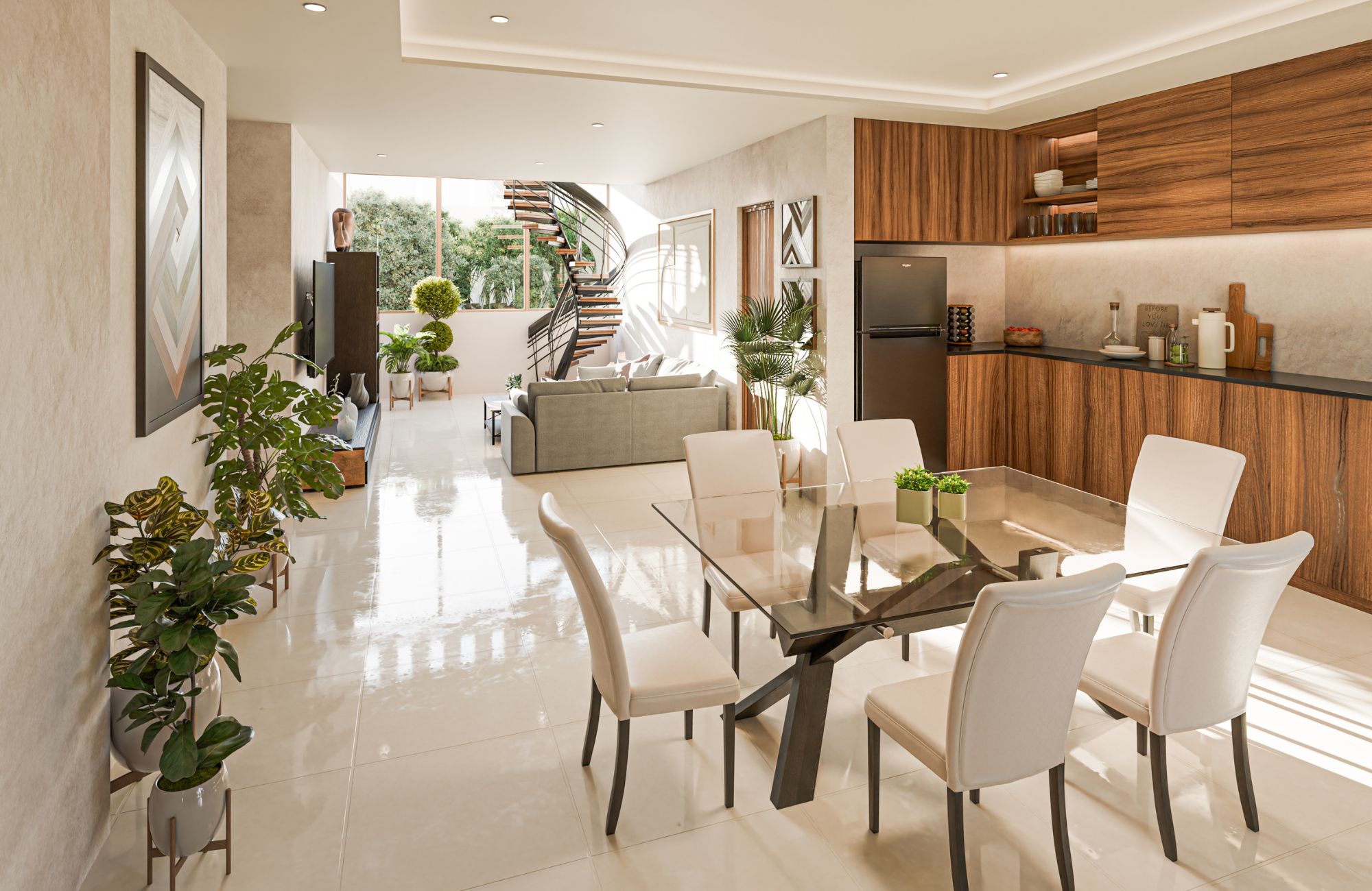 Condominium with private pool for sale, South Hotel Zone, Cozumel