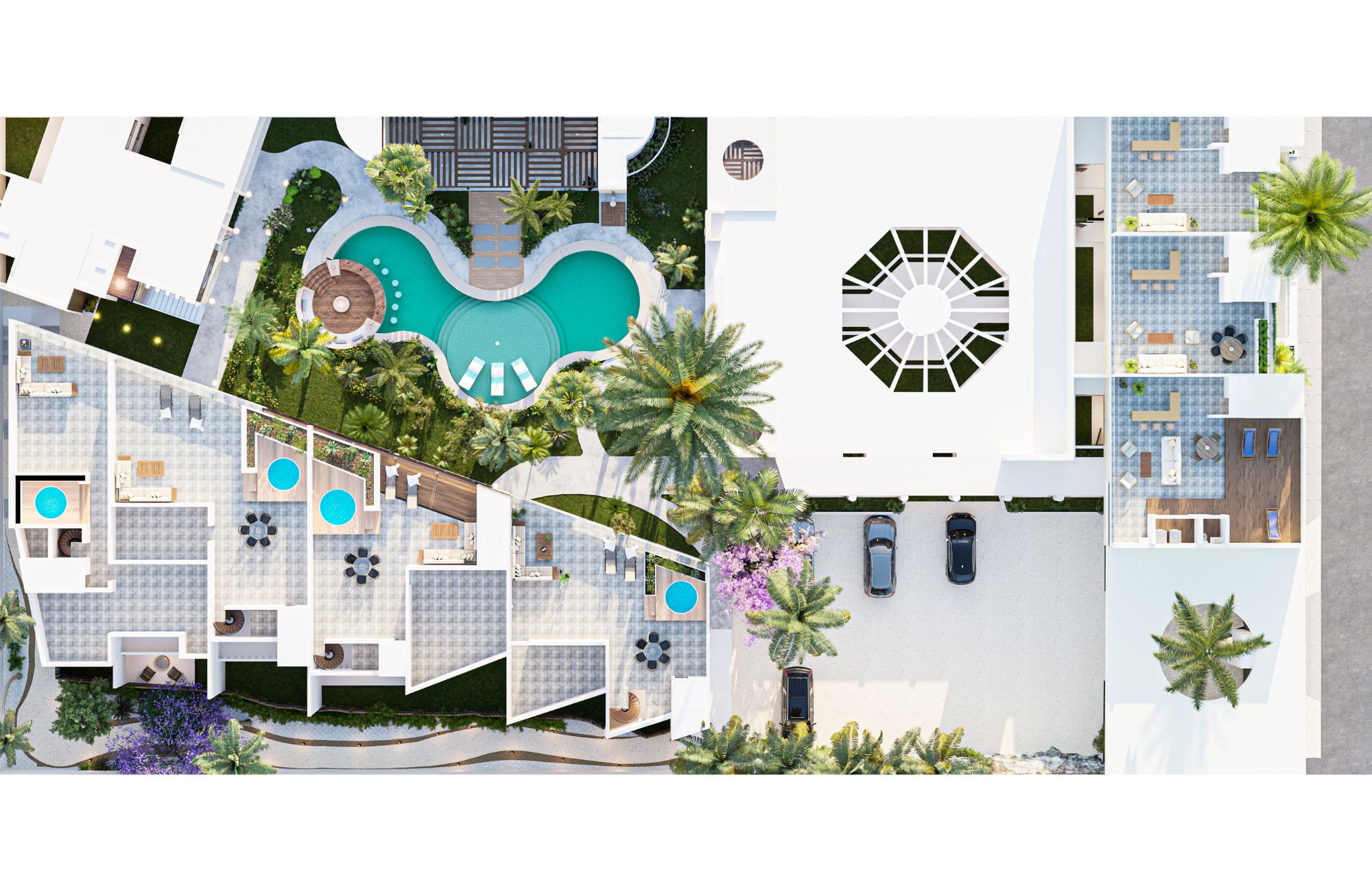 Condo with private pool for sale, South Hotel Zone, Cozumel