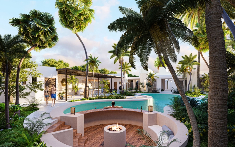 Two-Story apartment with rooftop for sale, Av. Pedro Joaqu&iacute;n Coldwell, Cozumel