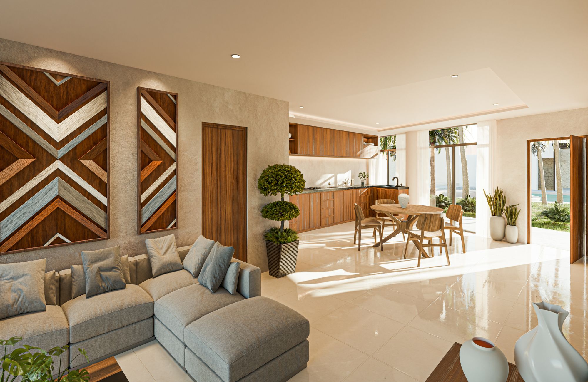 Beachfront condo, hotel services, dock, tennis court, jacuzzi, beach club, room service, concierge and more for sale in Cozumel