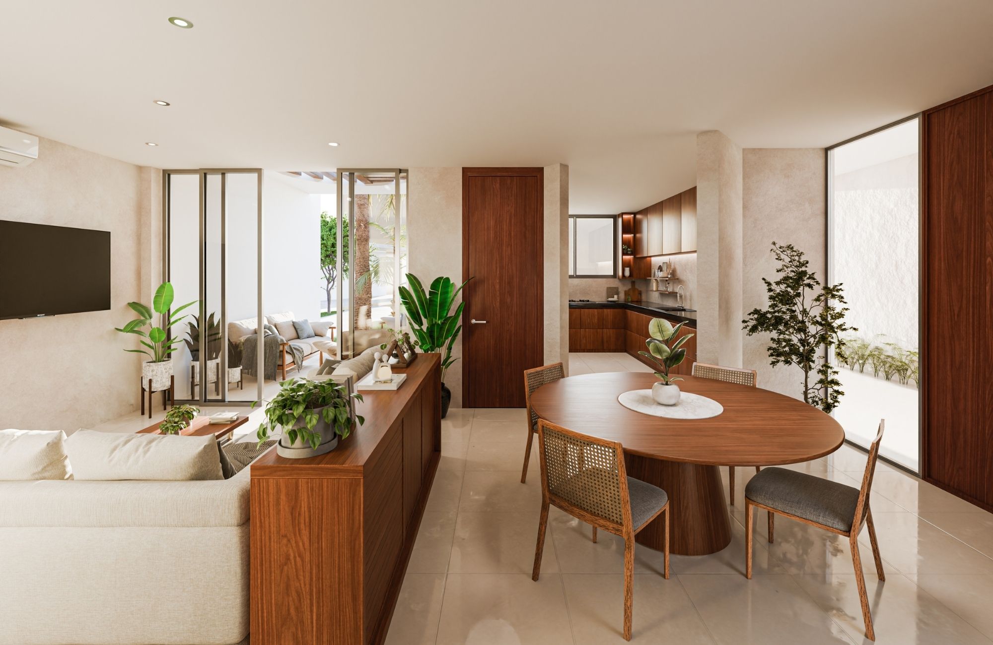 Beachfront condo, hotel services, dock, tennis court, jacuzzi, beach club, room service, concierge and more for sale in Cozumel