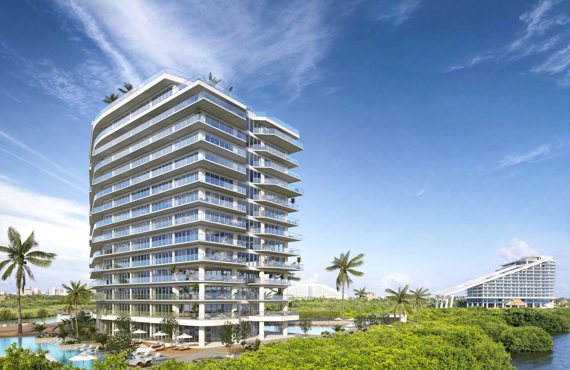 Luxury Oceanfront Condo, Las Olas Residences, Hotel Zone, Canc&uacute;n