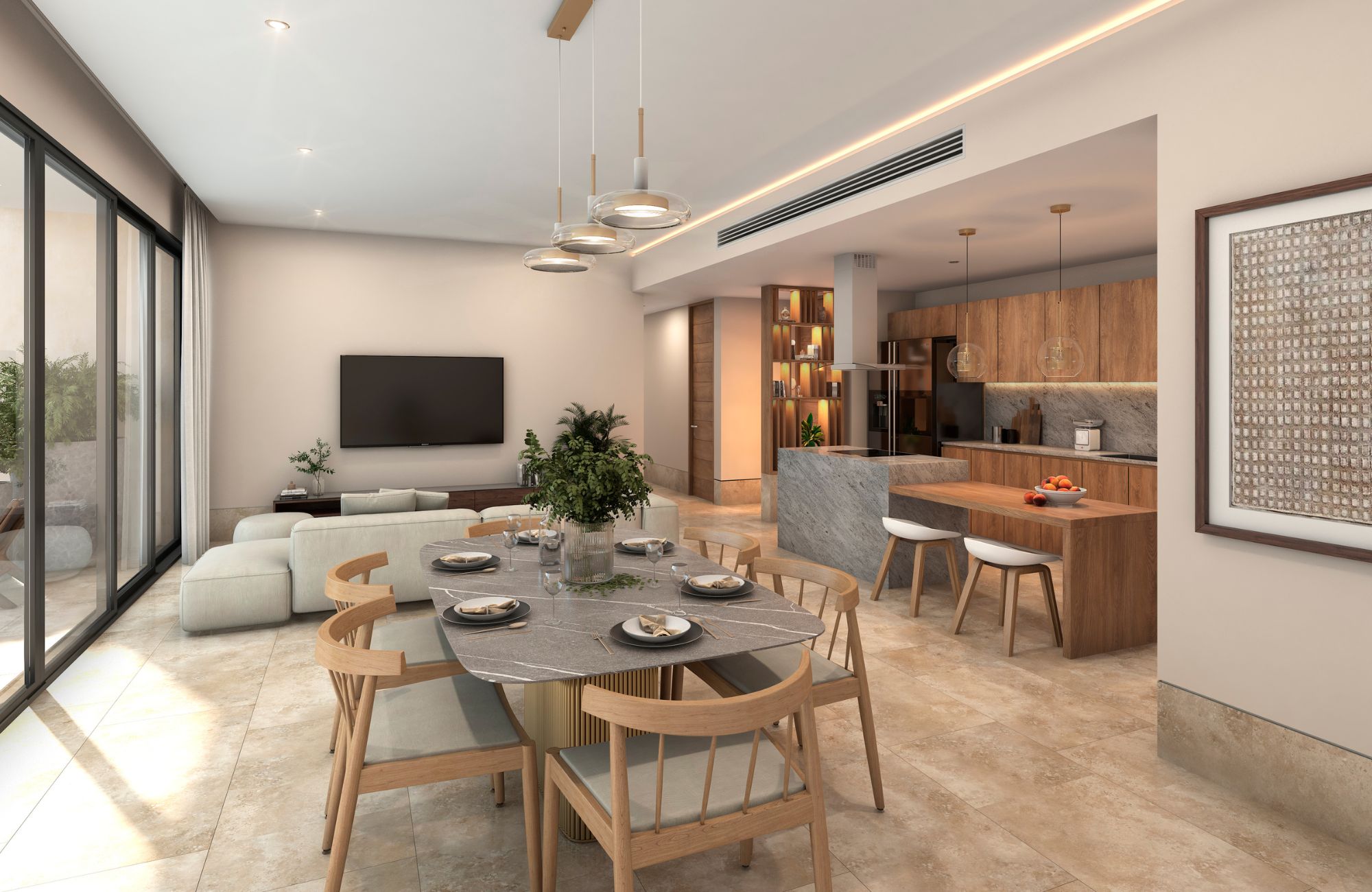 Steps from the beach condominium pool, Chicxulub Puerto, for sale, M&eacute;rida