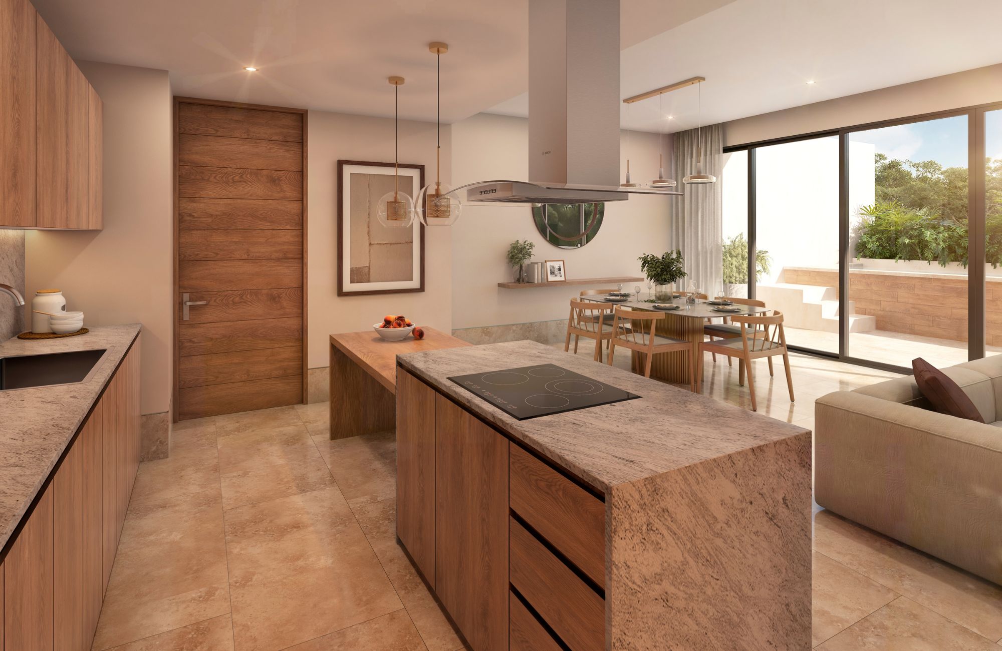 Condo with pool and social room for sale, Cabo Norte, M&eacute;rida