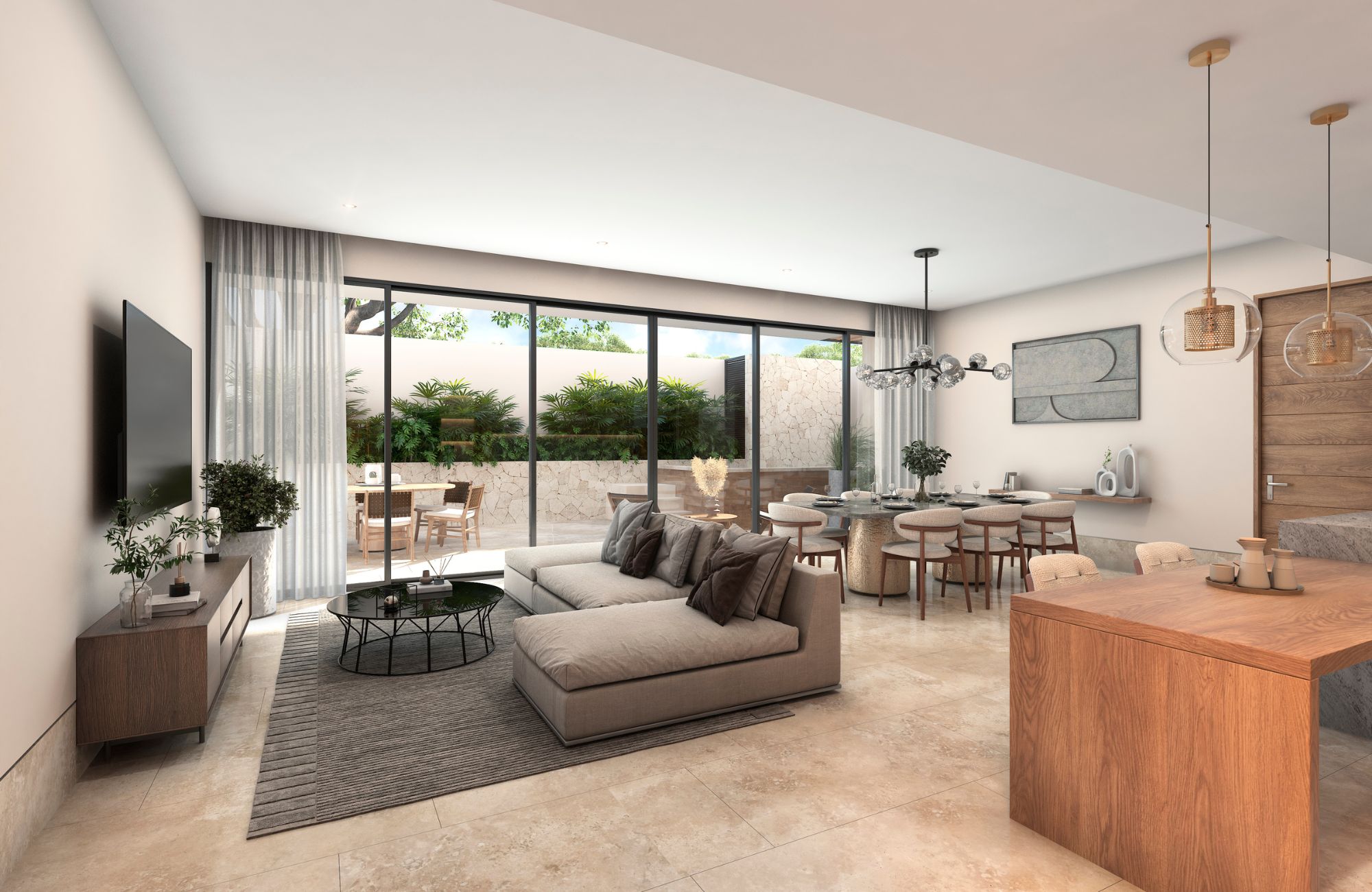 Condo with pool and social room for sale, Cabo Norte, M&eacute;rida