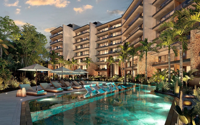 Condo with Private Terrace for Sale, Xcalacoco, Playa del Carmen