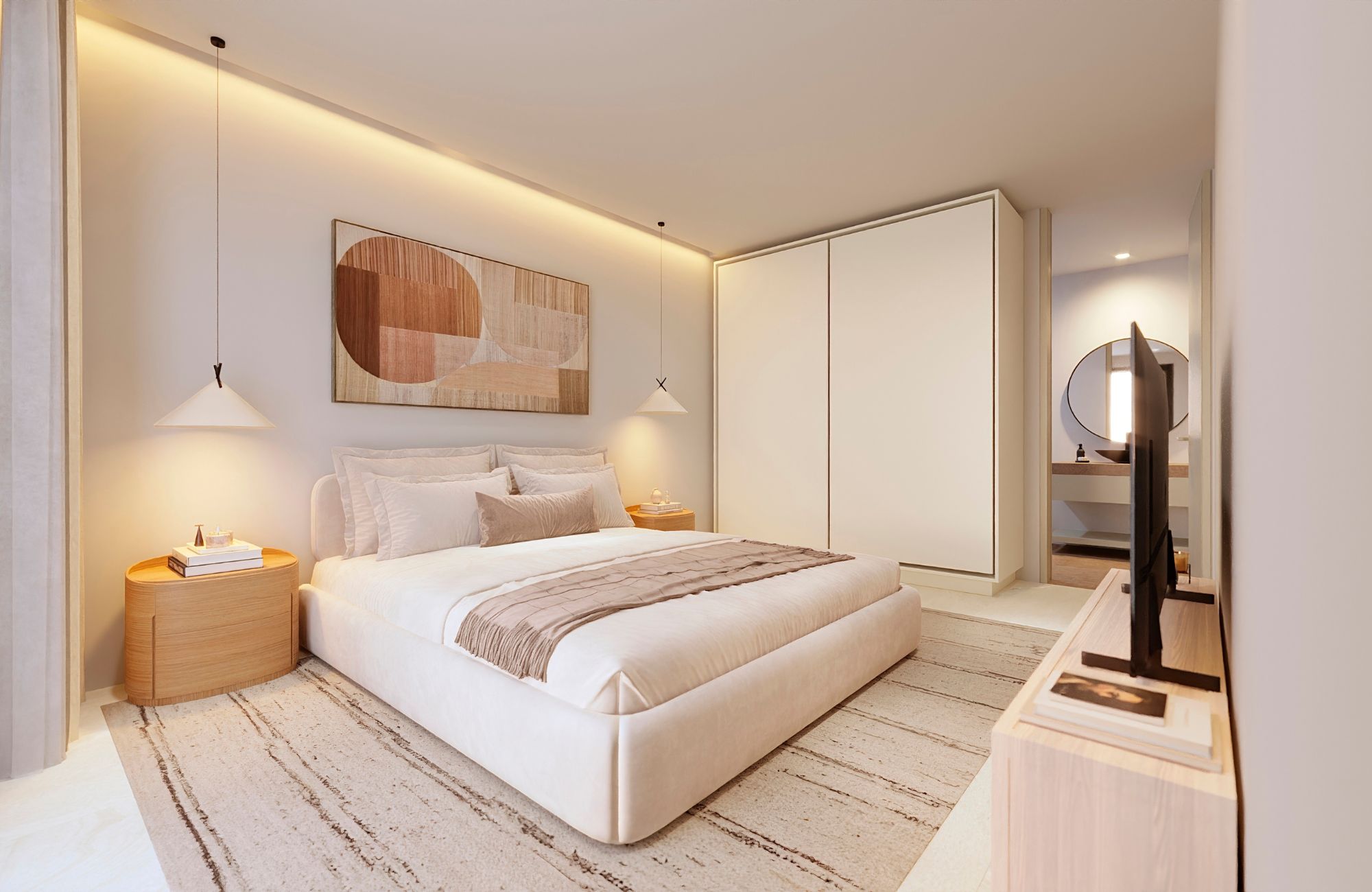 Luxury studio for sale in Playacar, 4 pools, playground for children, Pet zone, gym, clubhouse, restaurant, terrace bar, concierge and more,