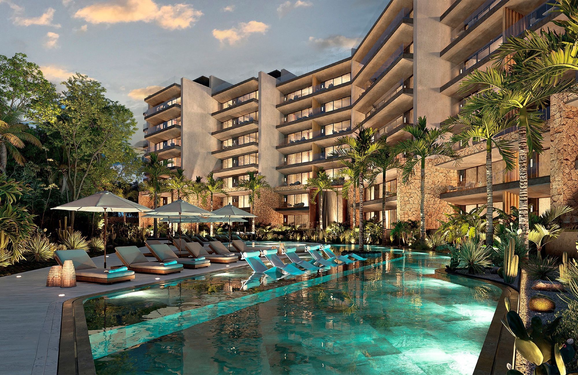 Condo for sale with private garden and luxury amenities &ndash; Ejido, Playa del Carmen