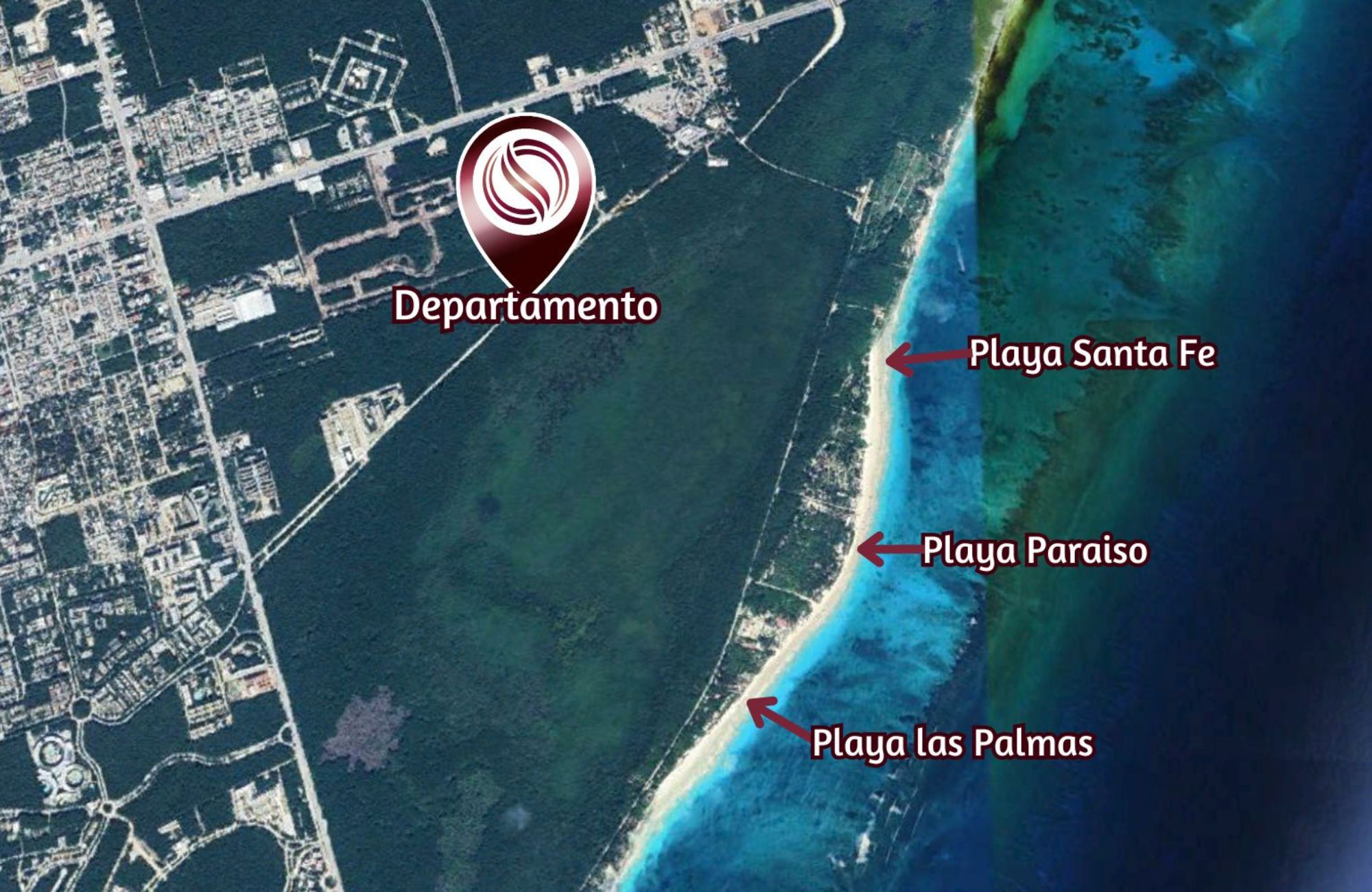 Multifamily land of 1,841 m2 in a luxury residential area for sale, Region 11, Tulum.