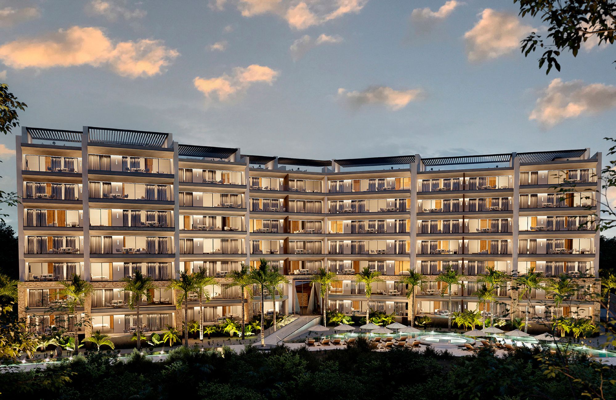 Condo with Garden and Private Terrace, for Sale, Playacar, Playa del Carmen