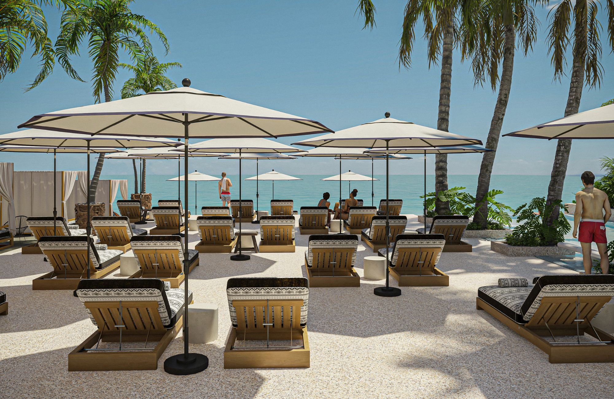 Apartment close to Fifth Avenue and the beach, rooftop, Playa del Carmen.