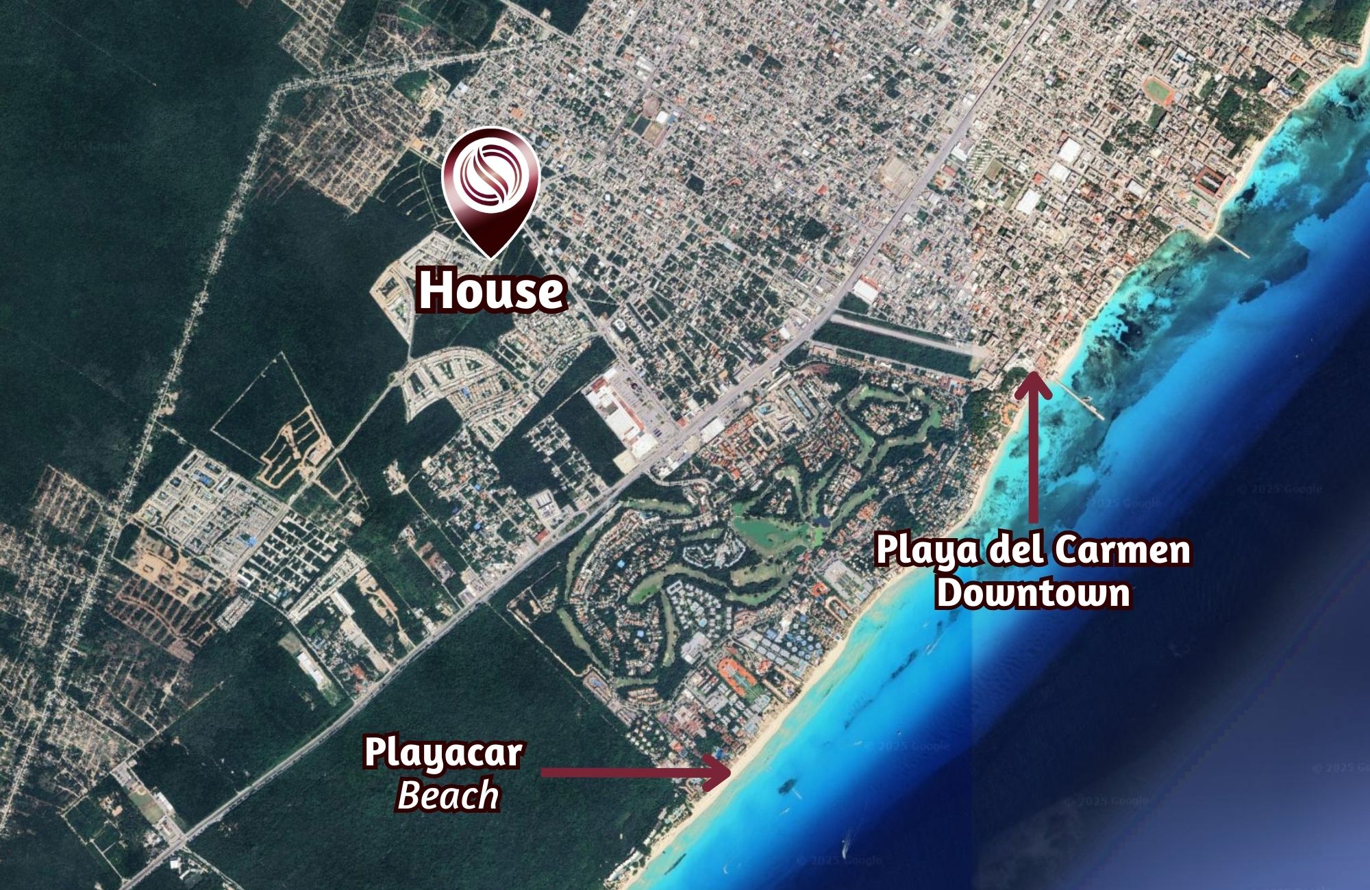 Corner house with Independent Studio, for Sale, Centro Maya, Playa del Carmen
