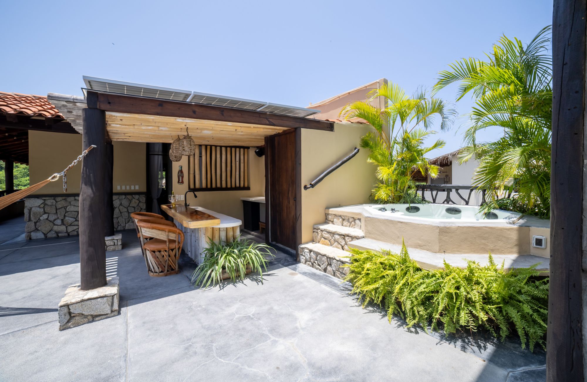 House with Private Pool and Ocean View for Sale, Residencial Conejos, Huatulco