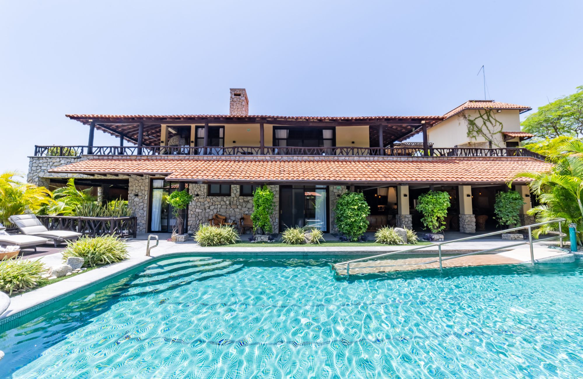 House with Private Pool and Ocean View for Sale, Residencial Conejos, Huatulco