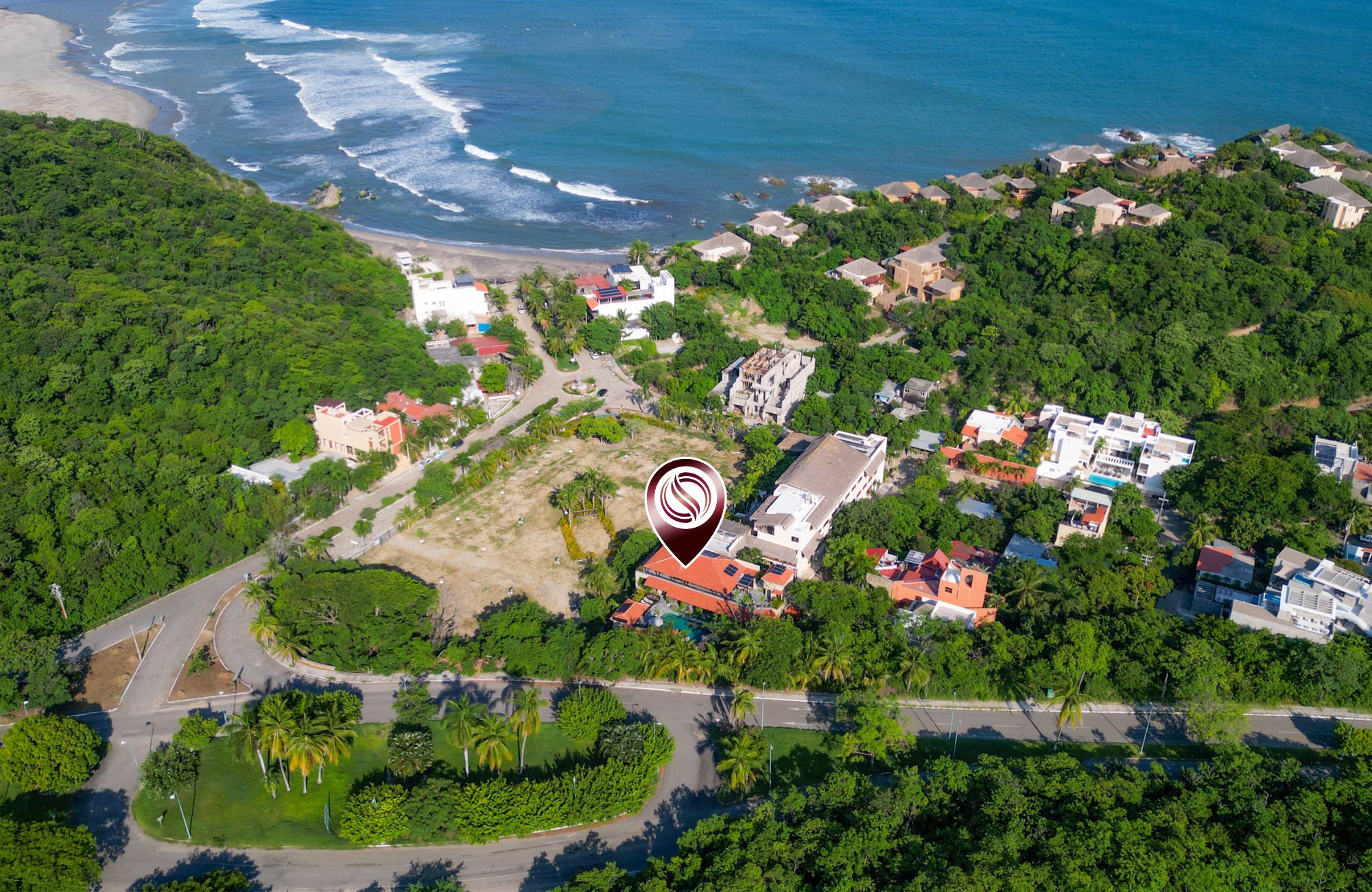 House with Private Pool and Ocean View for Sale, Residencial Conejos, Huatulco