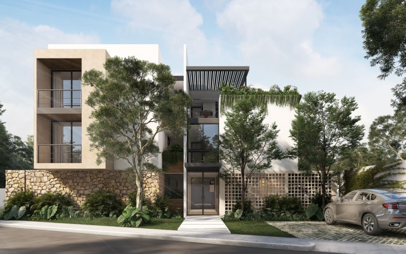 Departamento con rooftop com&uacute;n, en venta, Zona Norte, M&eacute;rida