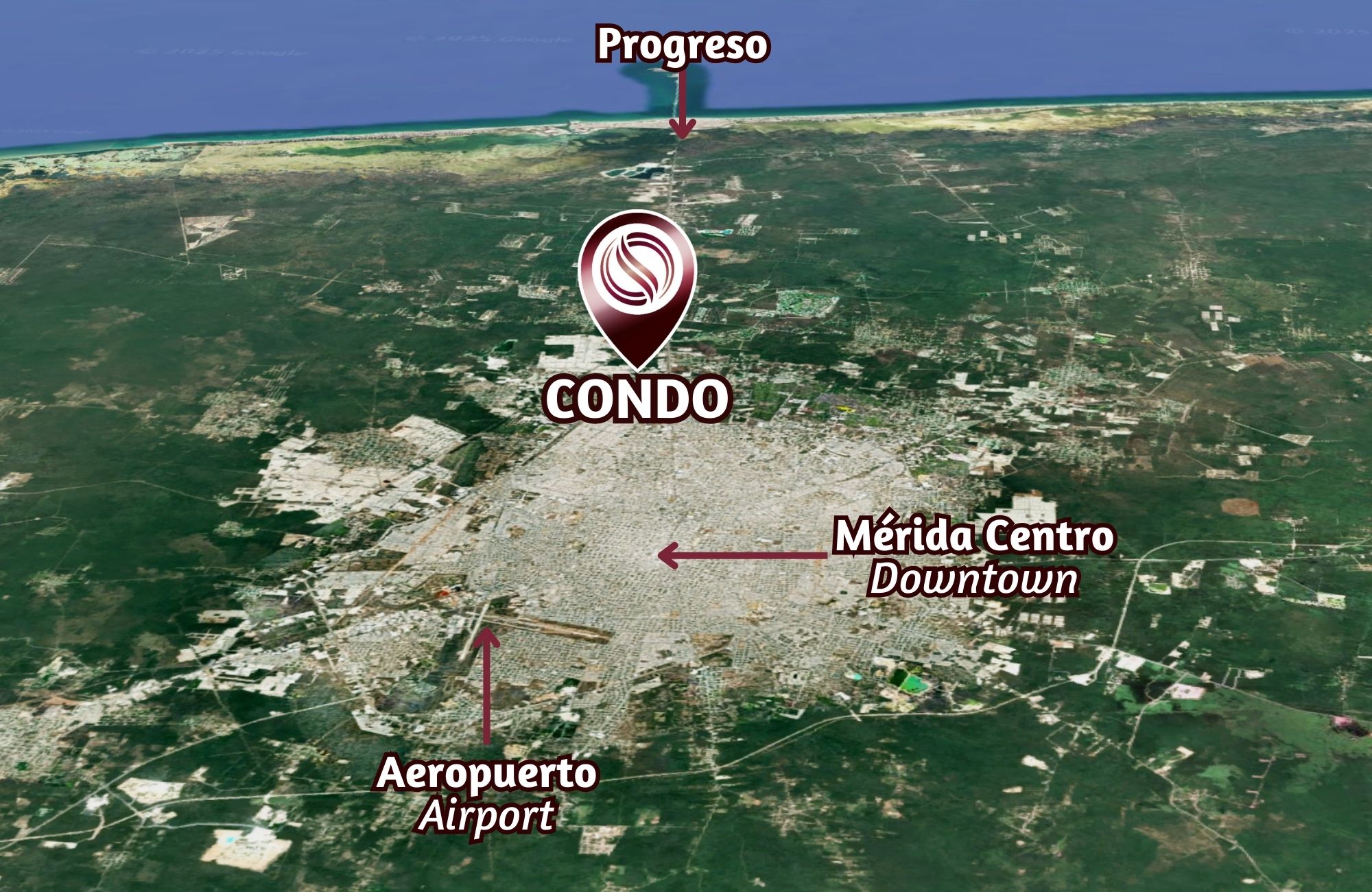 Apartment with garden, pool, terrace, for sale, Zona Campestre, M&eacute;rida.