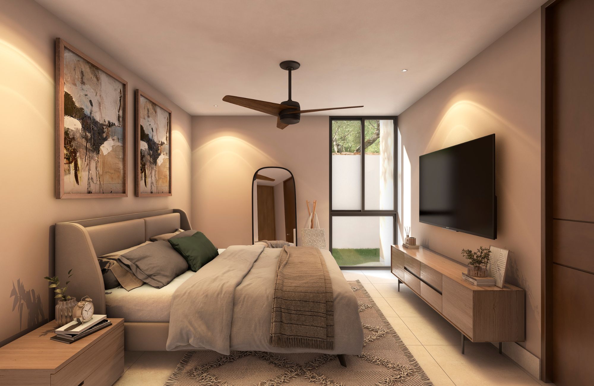 Apartment with garden, pool, terrace, for sale, Zona Campestre, M&eacute;rida.