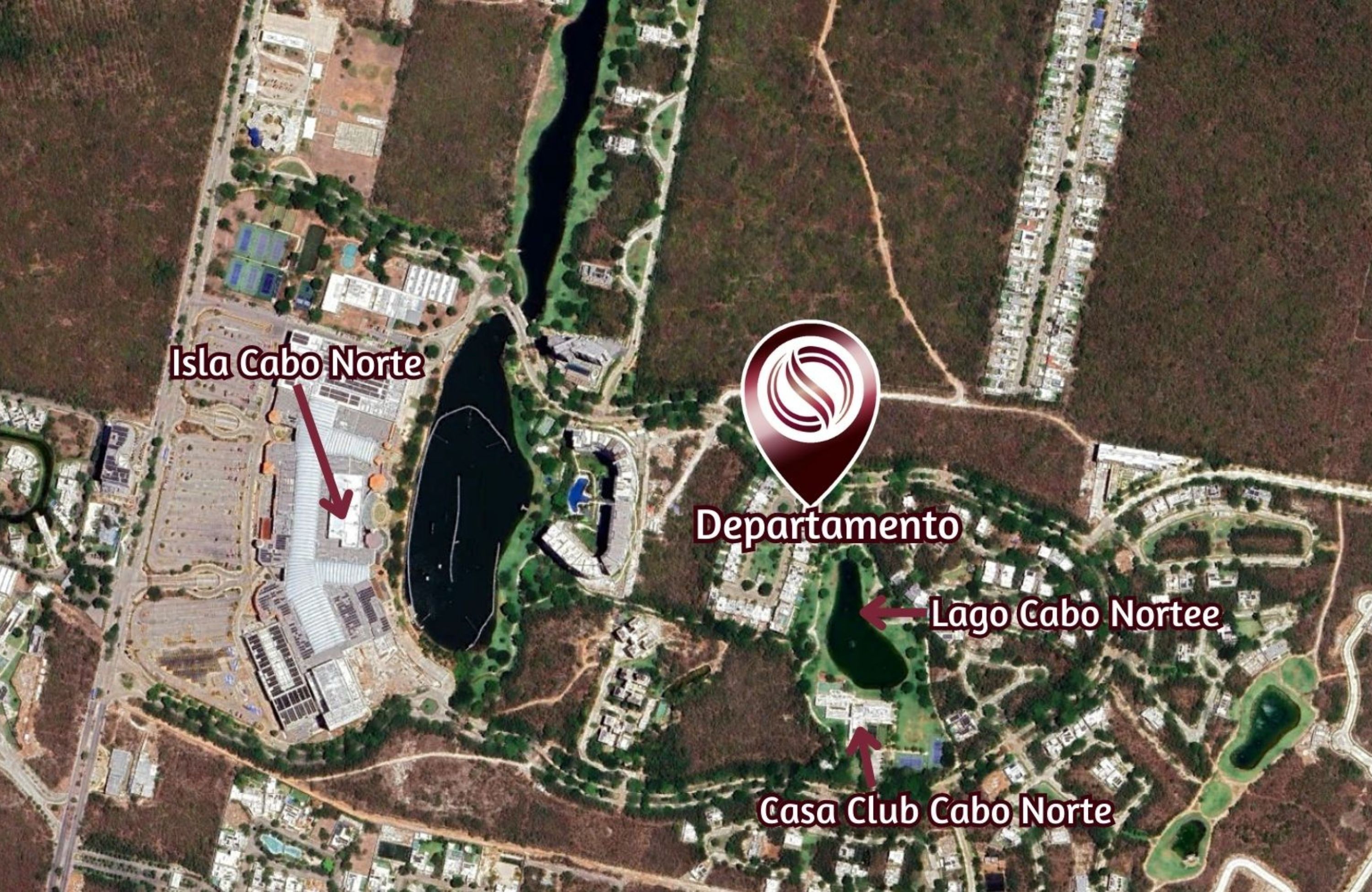 Apartment with 25 amenities, commercial area, dog park, for sale North Zone Merida