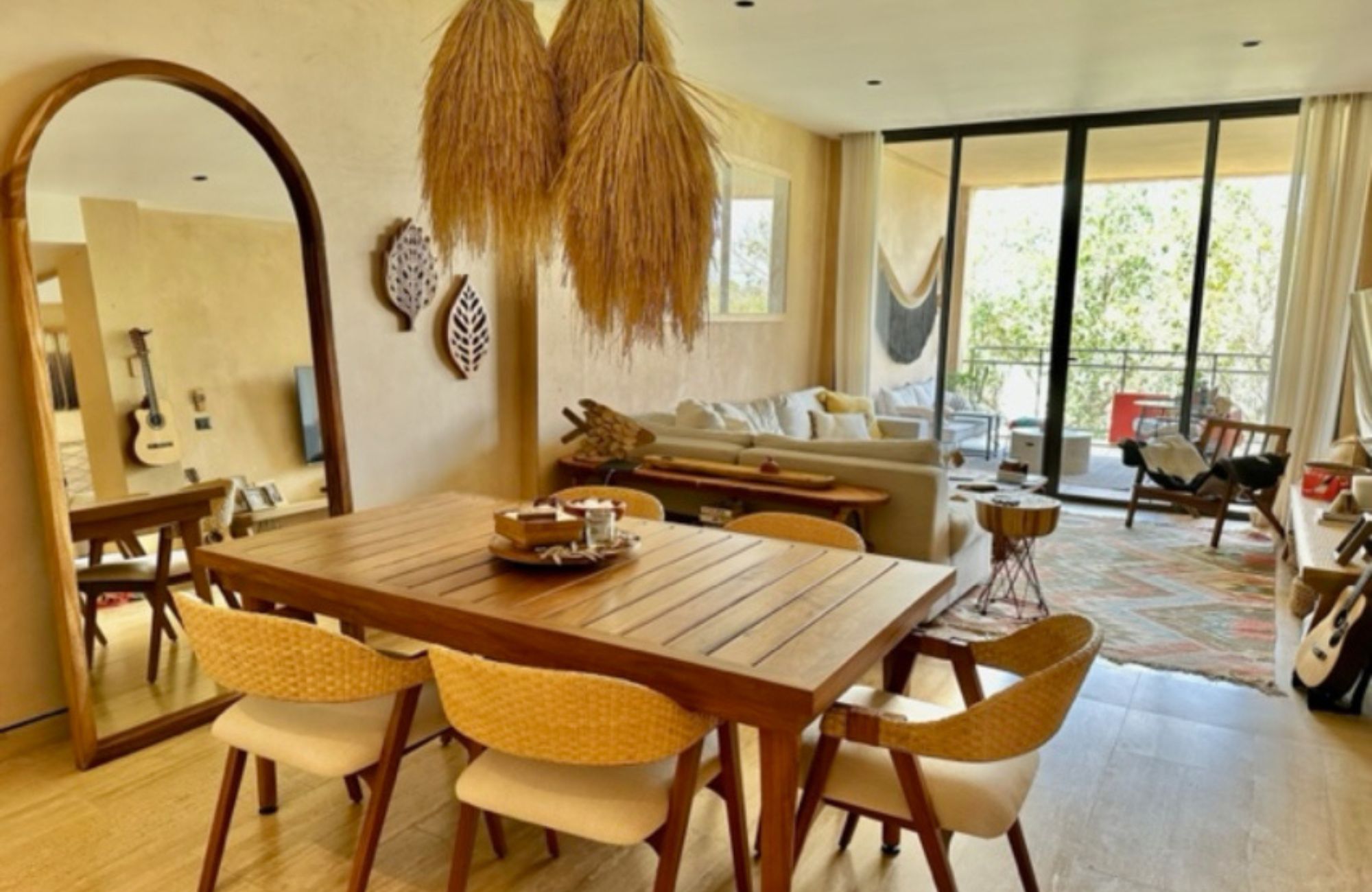 Double height condo, in golf course with beach club, double terrace, TV room, in Corasol, Playa del Carmen, pre-construction.