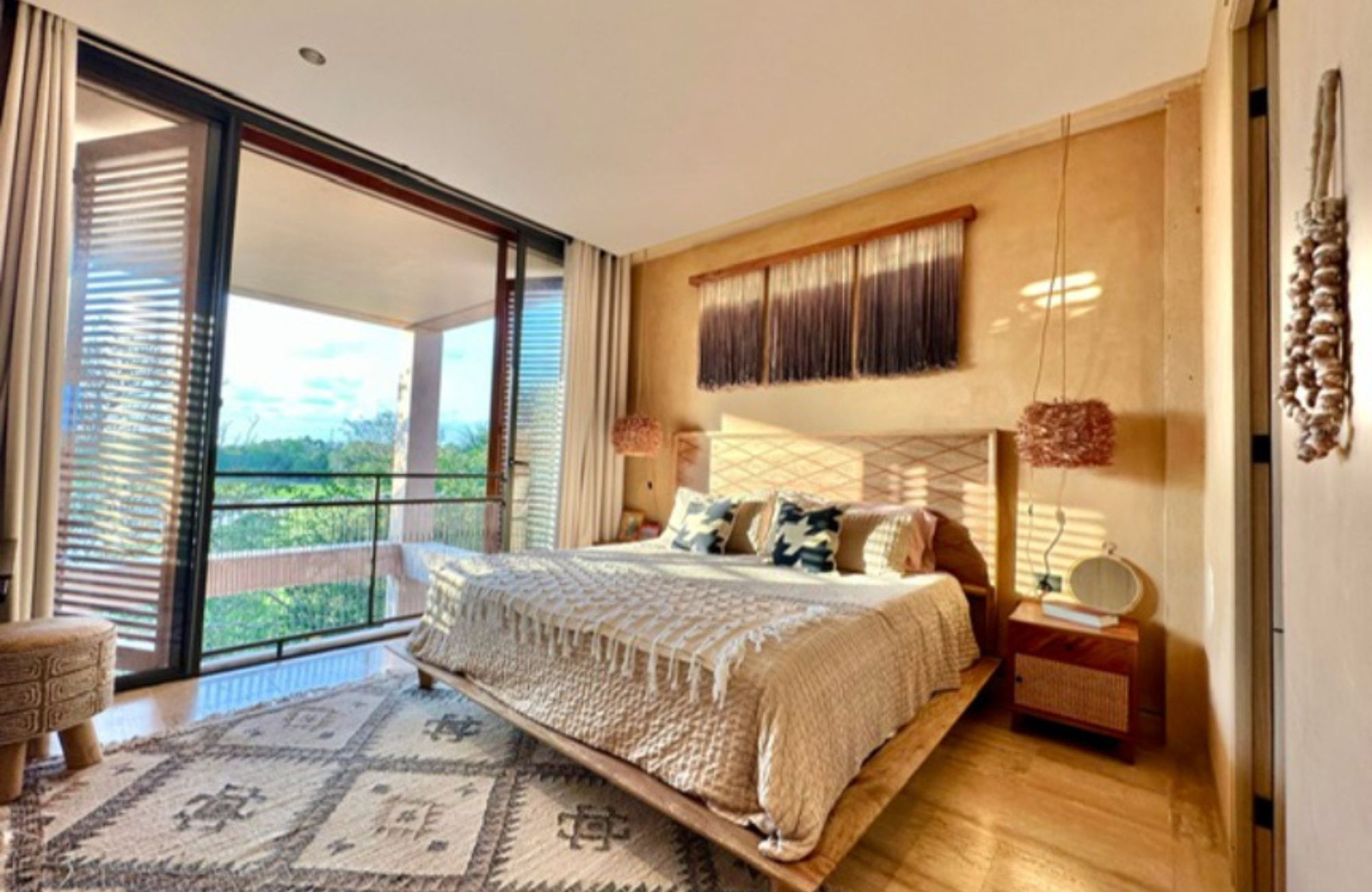 Double height condo, in golf course with beach club, double terrace, TV room, in Corasol, Playa del Carmen, pre-construction.