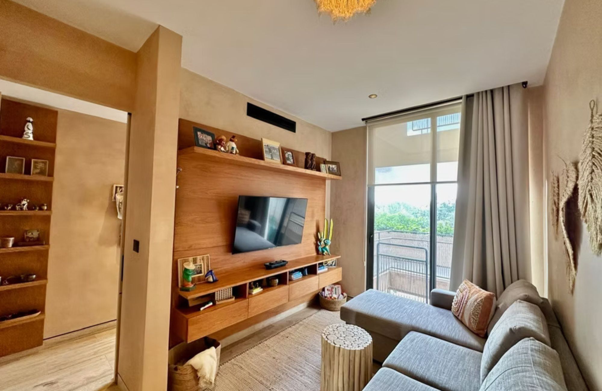 Double height condo, in golf course with beach club, double terrace, TV room, in Corasol, Playa del Carmen, pre-construction.