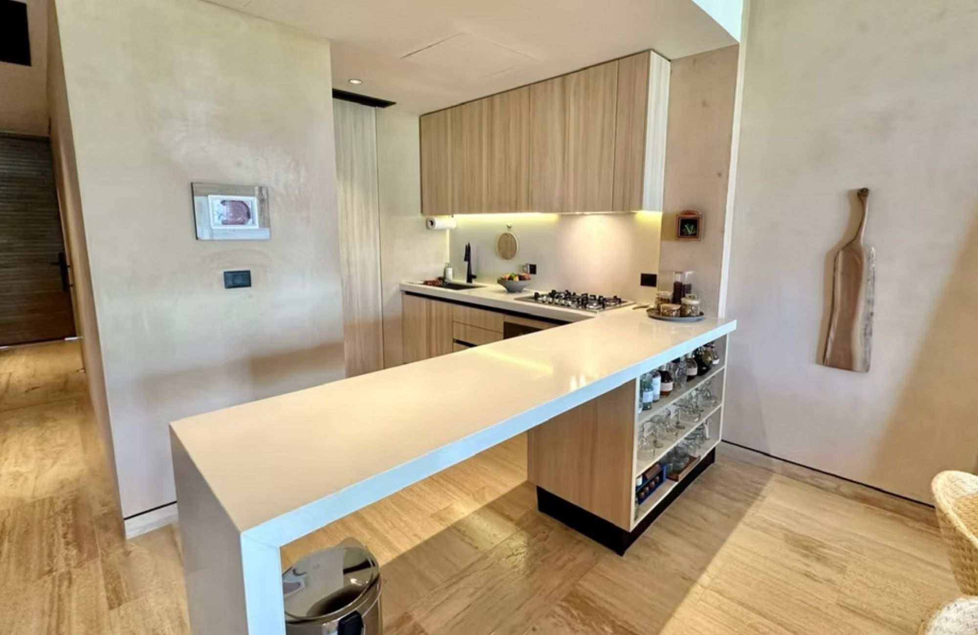 Double height condo, in golf course with beach club, double terrace, TV room, in Corasol, Playa del Carmen, pre-construction.