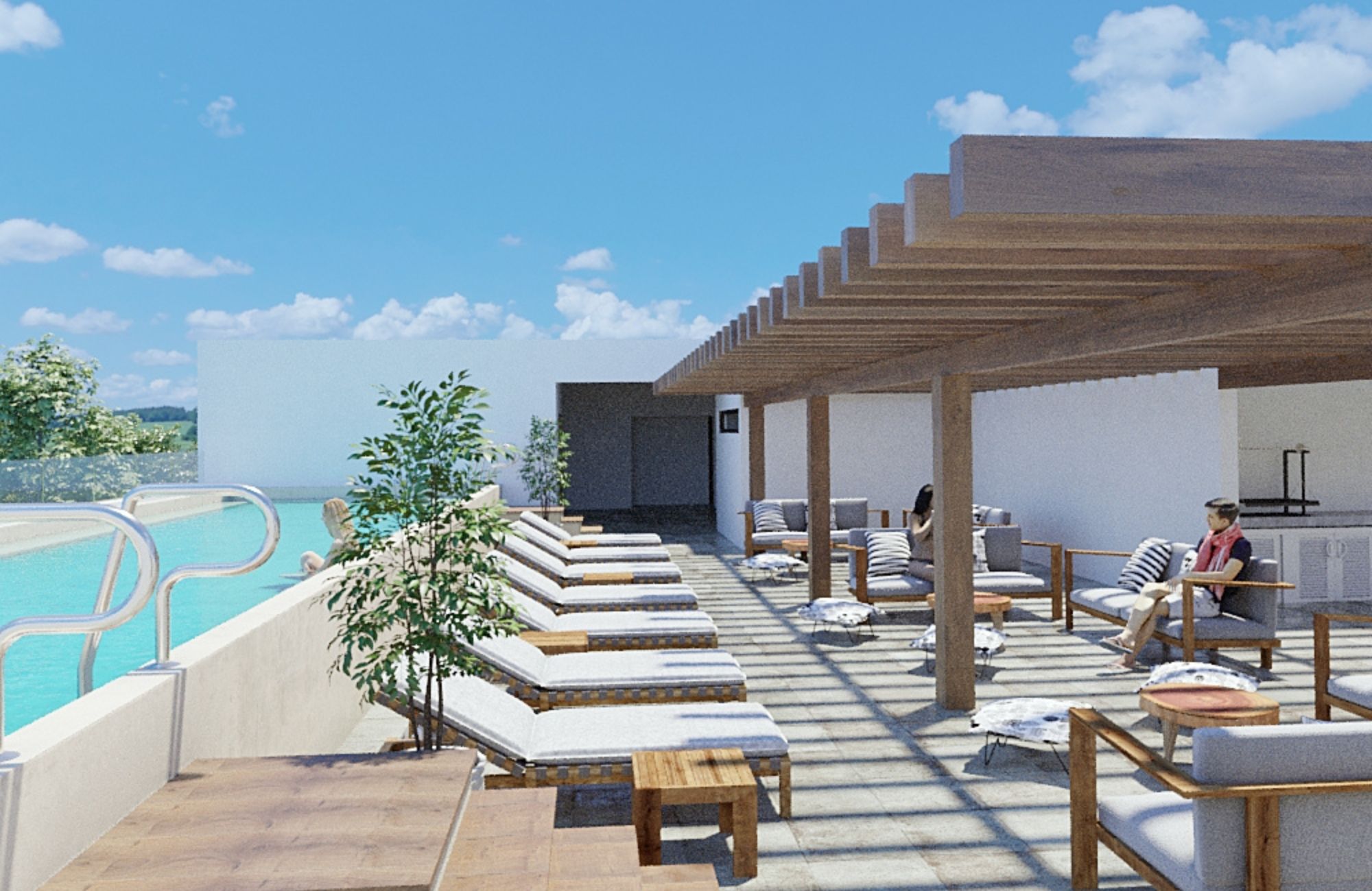 Departamento de 2 recamaras en Remate playa del carmen