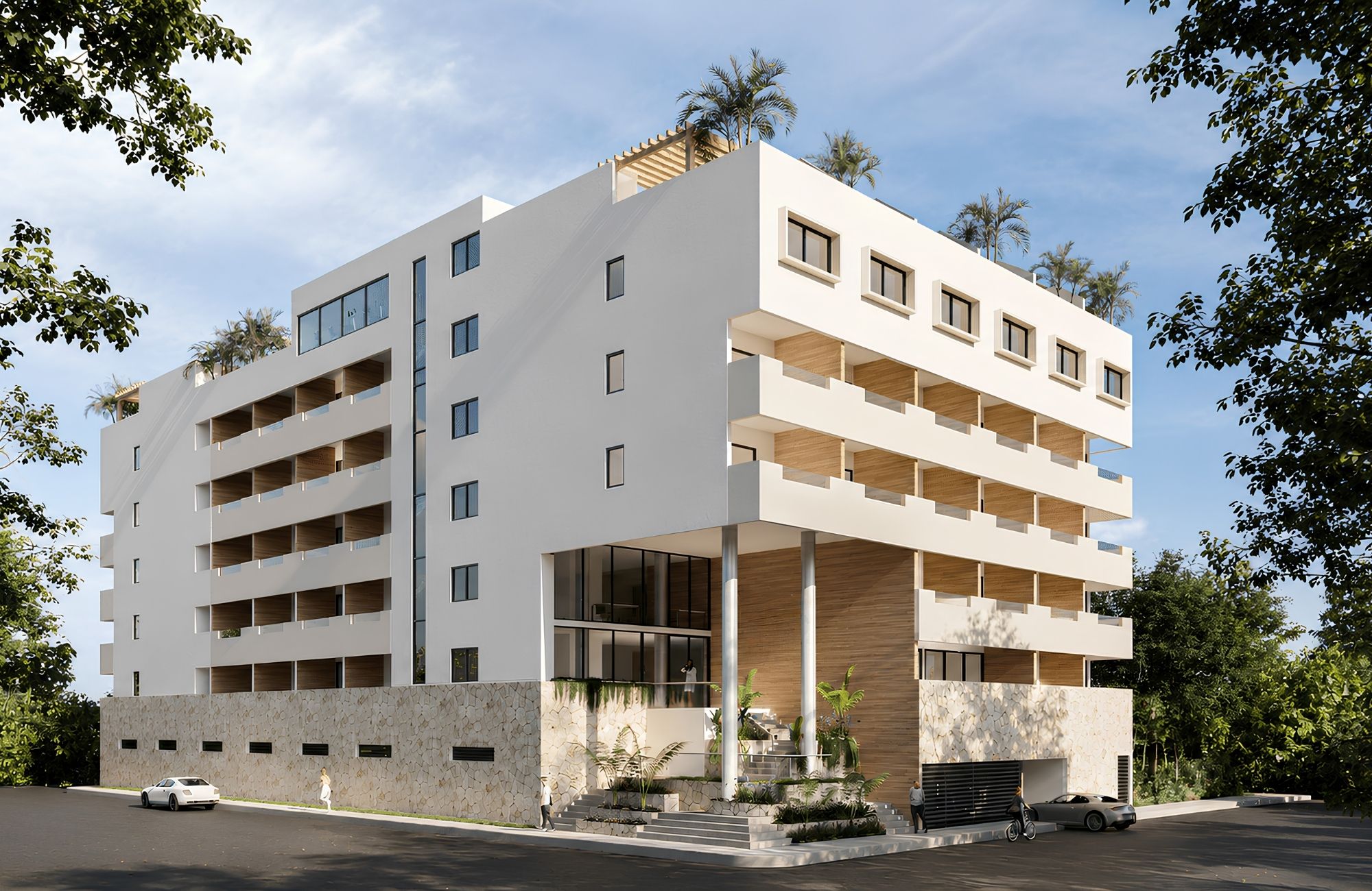 Furnished studio, just steps from the sea, for sale, Downtown, Playa del Carmen