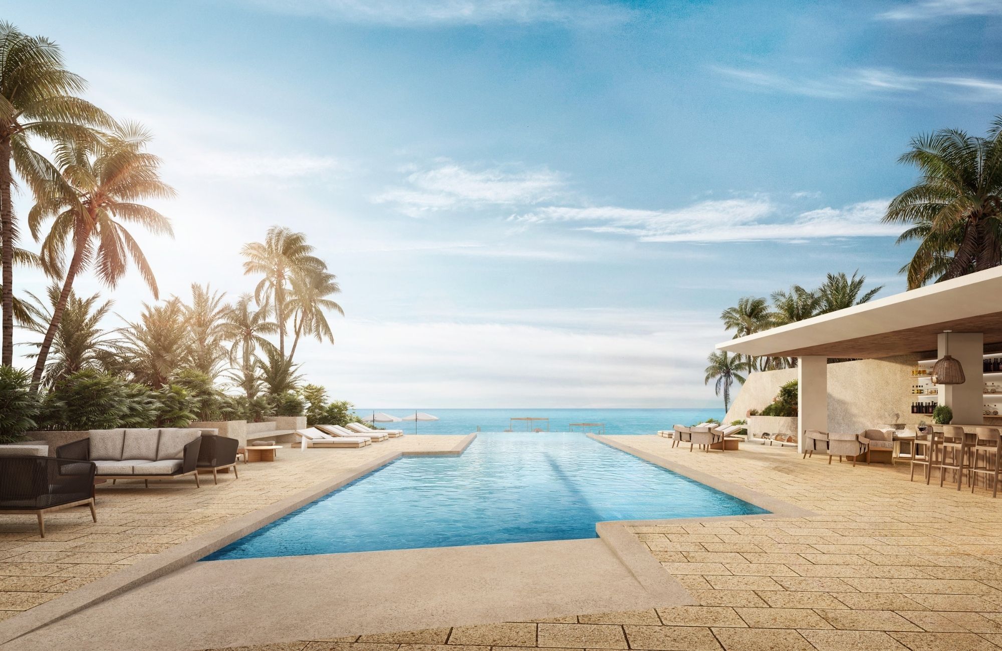 Condominium with Infinity Pool for Sale, North Hotel Zone, Cozumel