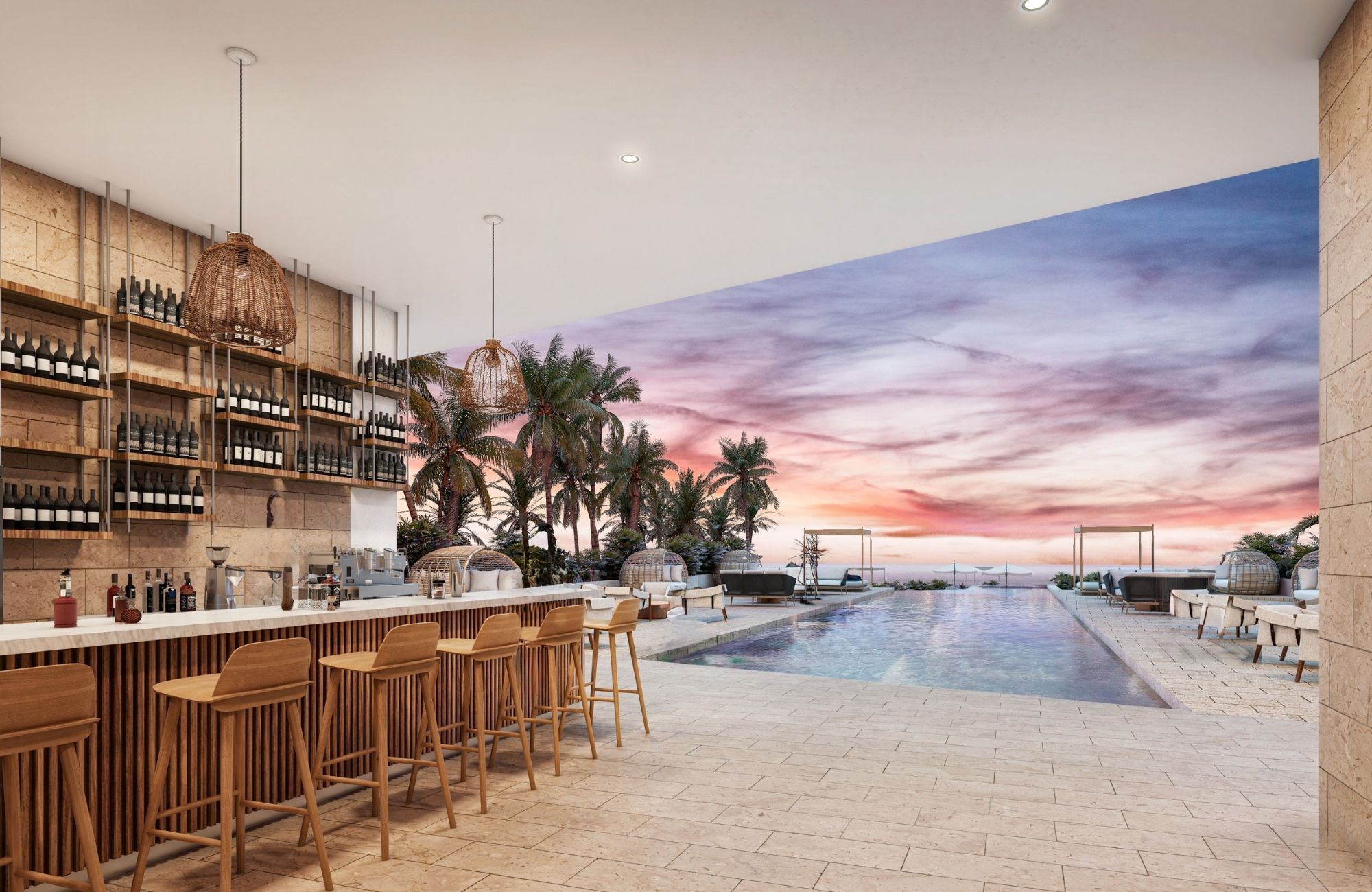 Condominium with Infinity Pool for Sale, North Hotel Zone, Cozumel