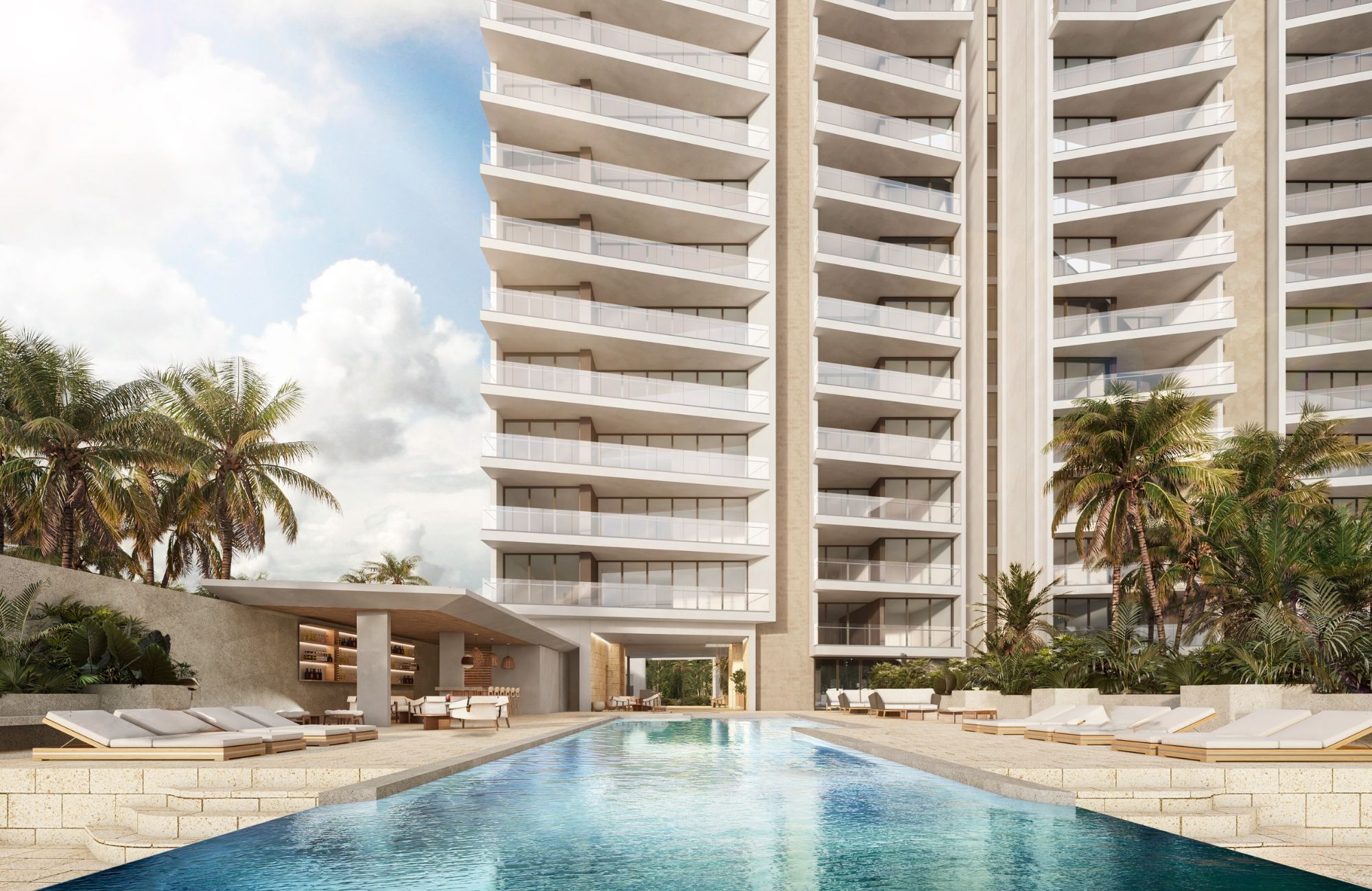 Condominium with Infinity Pool for Sale, North Hotel Zone, Cozumel