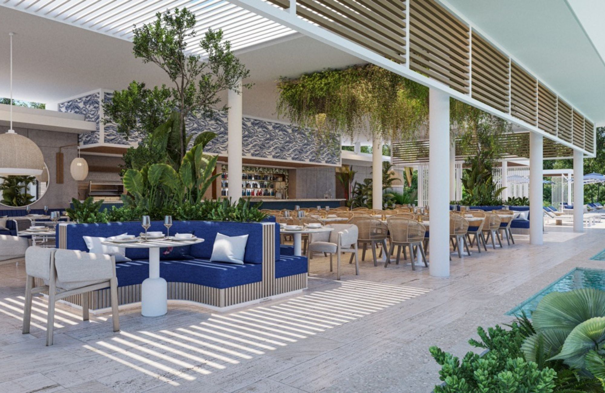 Condo with pool, spa, and business center, in Costa Mujeres, Canc&uacute;n