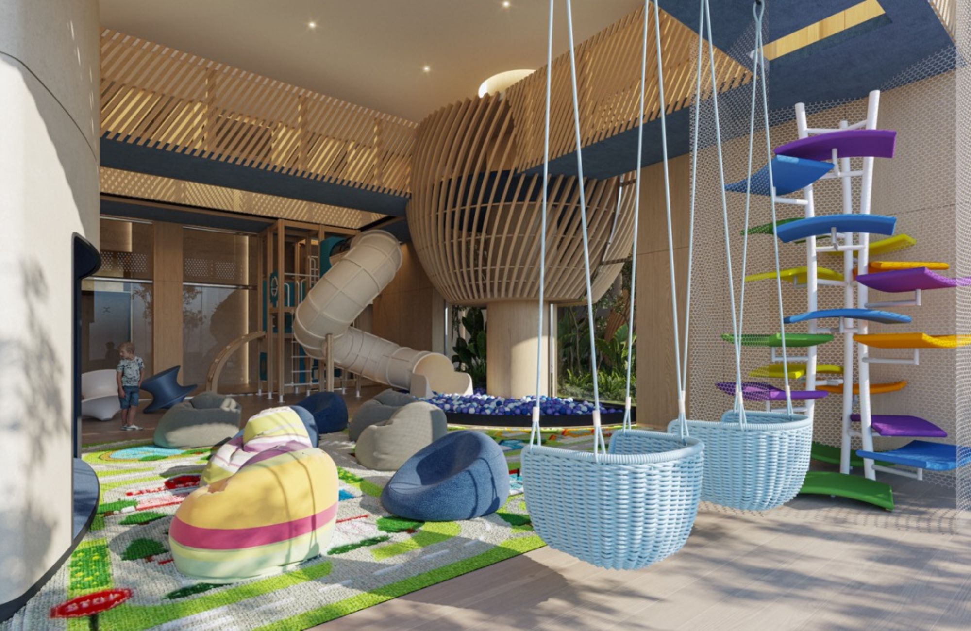 Marina front condominium with golf course views and nature reserve with luxury finishes.