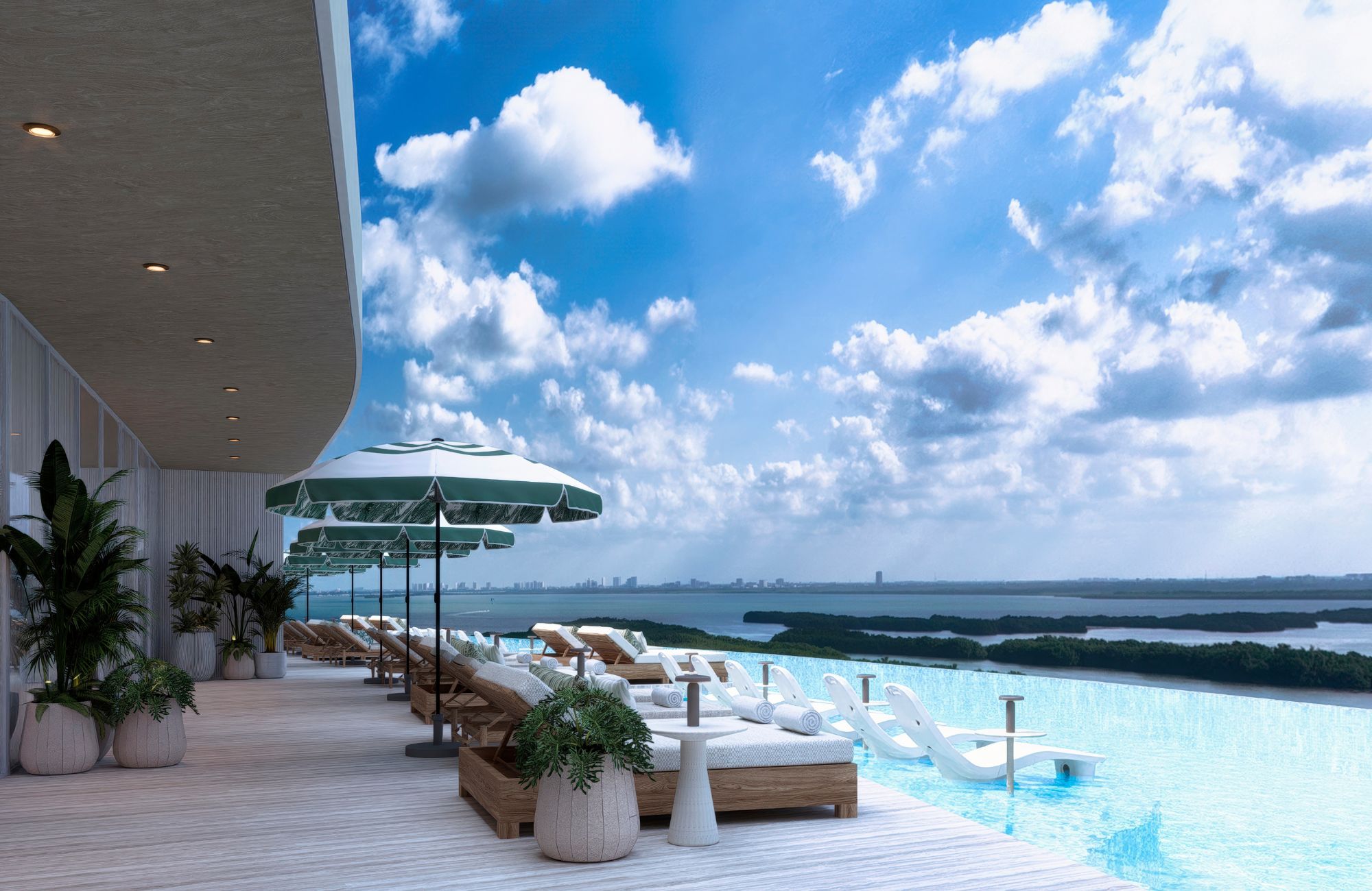 Villa with lagoon view and jacuzzi for sale, Parque Canc&uacute;n, Canc&uacute;n