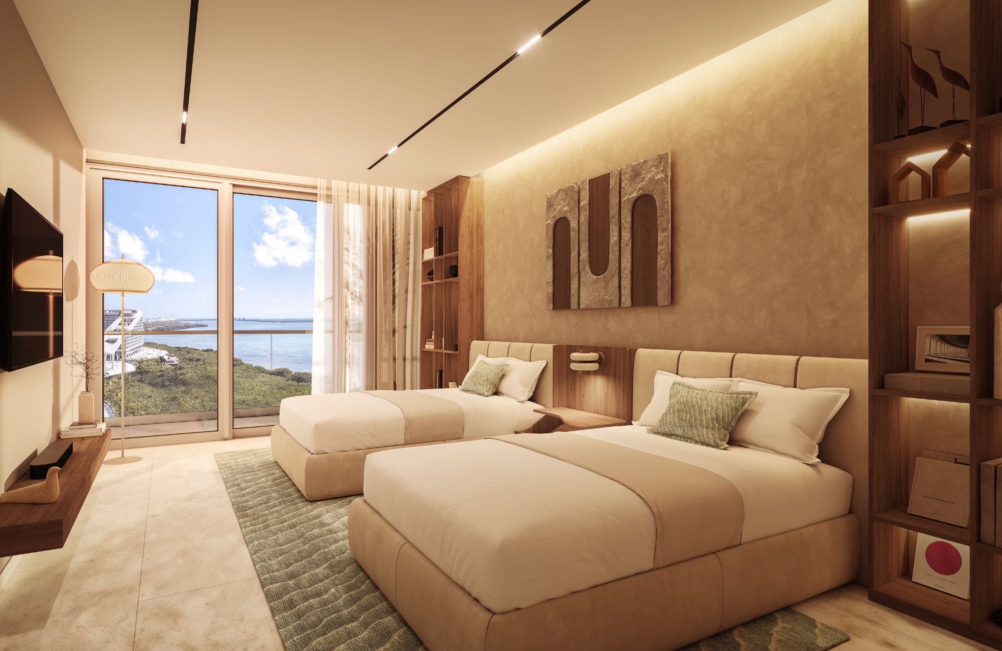 Villa with lagoon view and jacuzzi for sale, Parque Canc&uacute;n, Canc&uacute;n