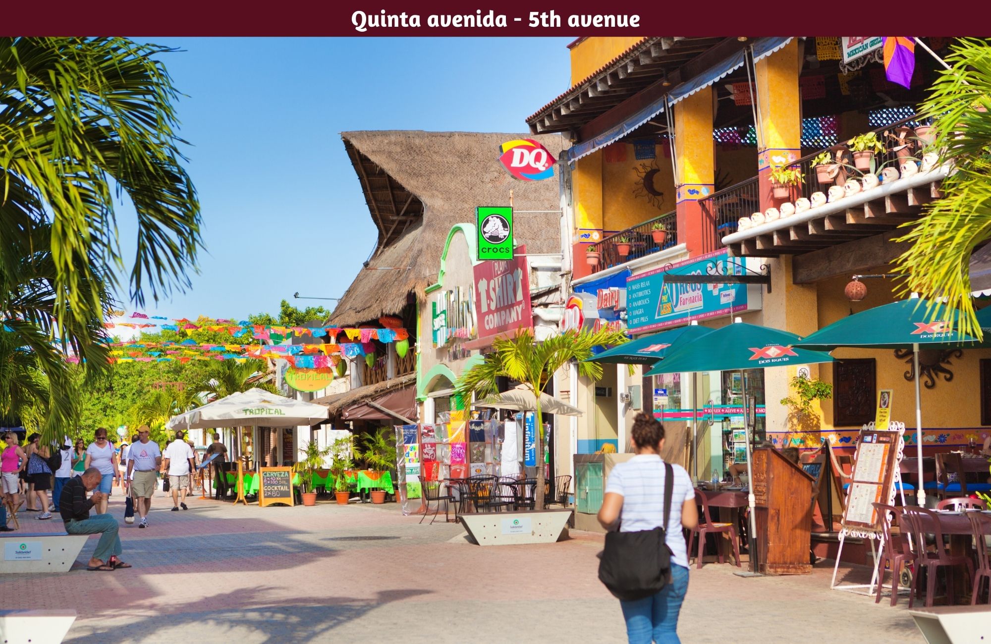 Condo Reduced price with ocean view from infinity pool, 400 meters from the beach and steps from Fifth Avenue. Amenities for the family.