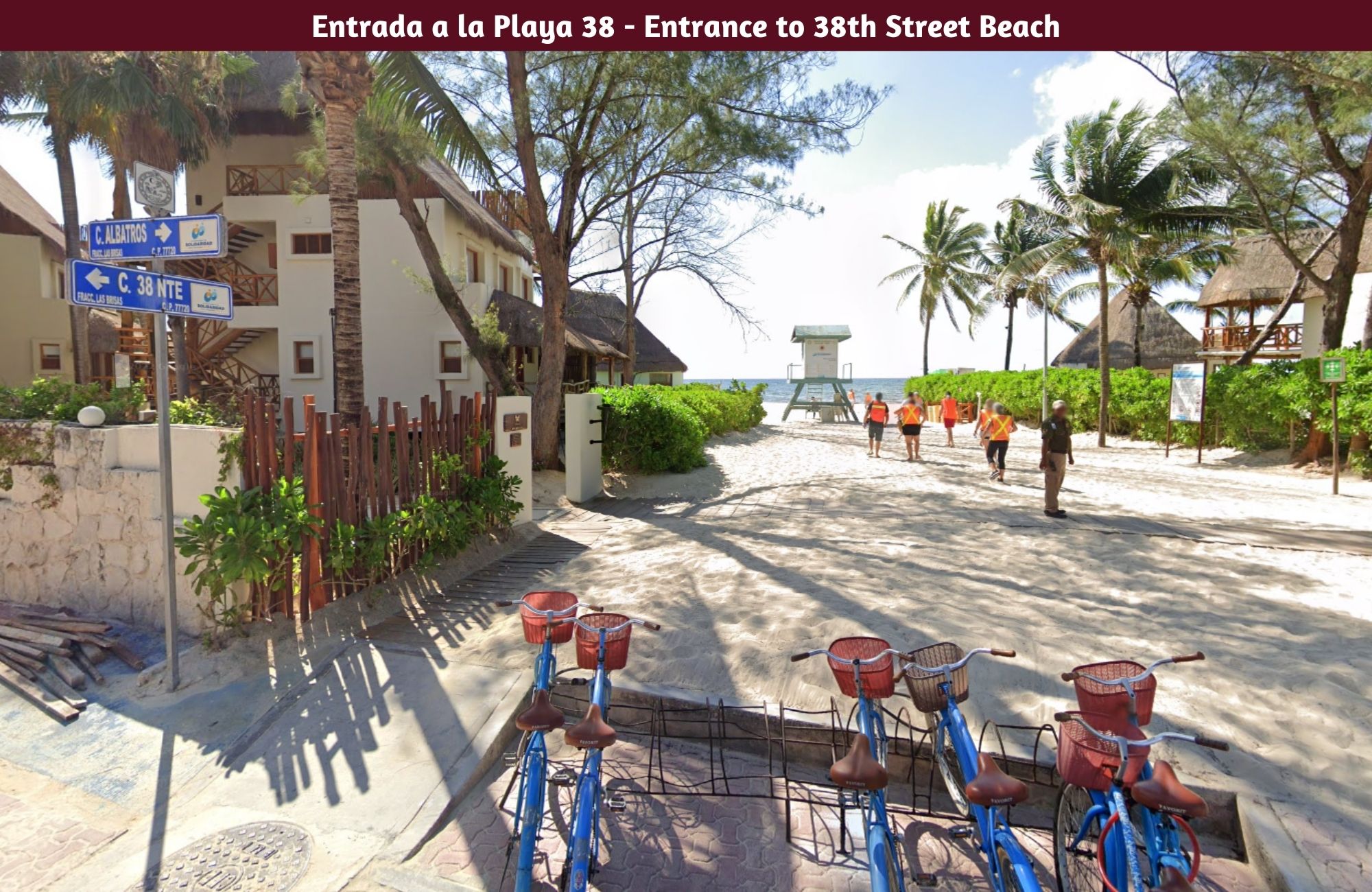 Condo Reduced price with ocean view from infinity pool, 400 meters from the beach and steps from Fifth Avenue. Amenities for the family.