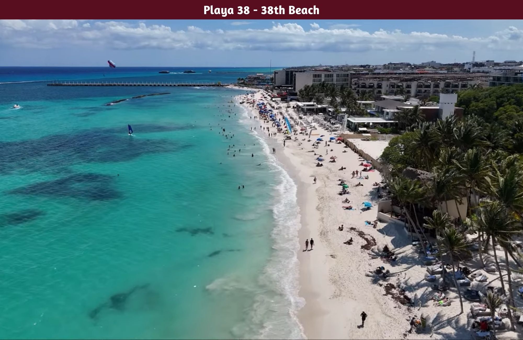 Condo Reduced price with ocean view from infinity pool, 400 meters from the beach and steps from Fifth Avenue. Amenities for the family.